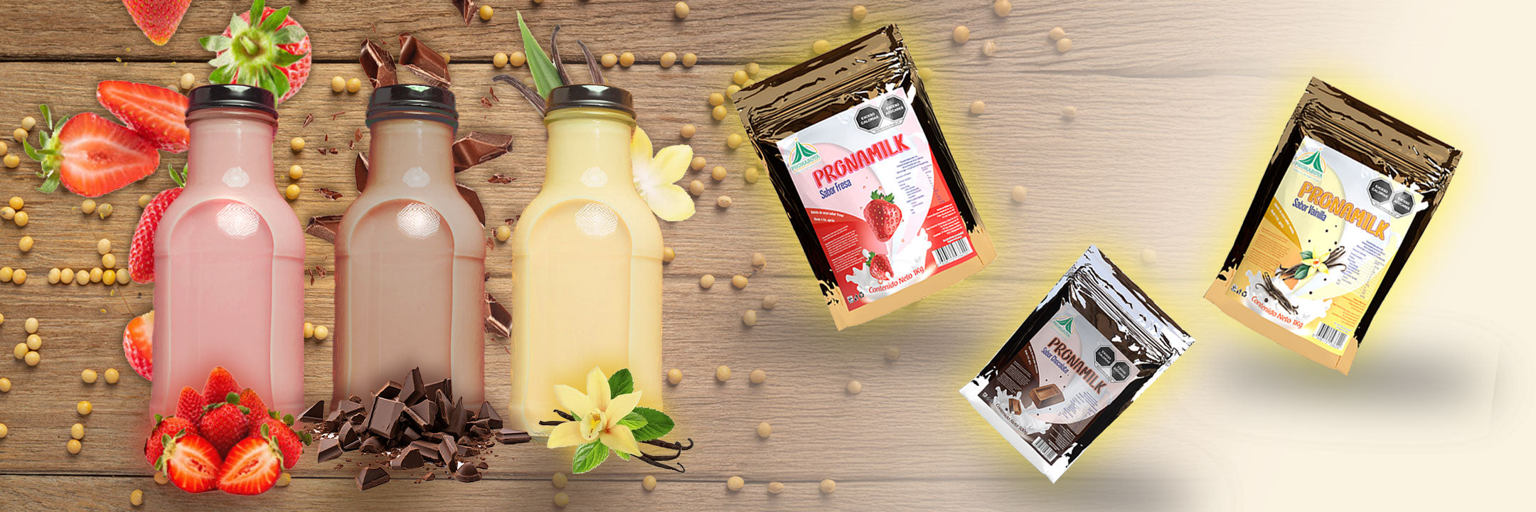 Pronamilk: Las aliadas para una vida más saludable.