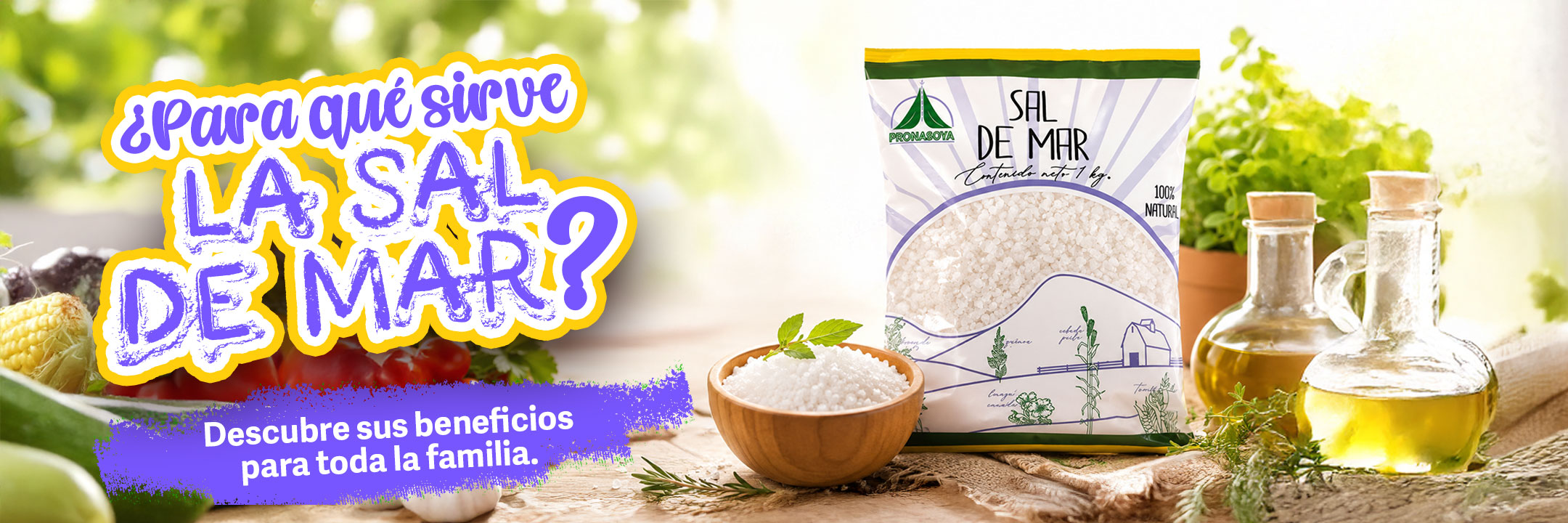 ¿Para qué sirve la sal de mar? Beneficios, usos y cómo elegir una opción más natural para tu familia.