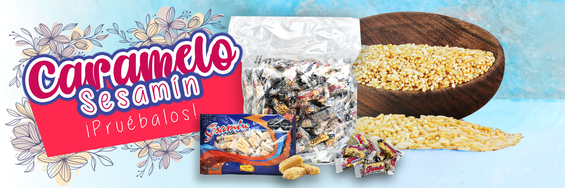 Caramelos Sesamín: el dulce que cuida de ti.