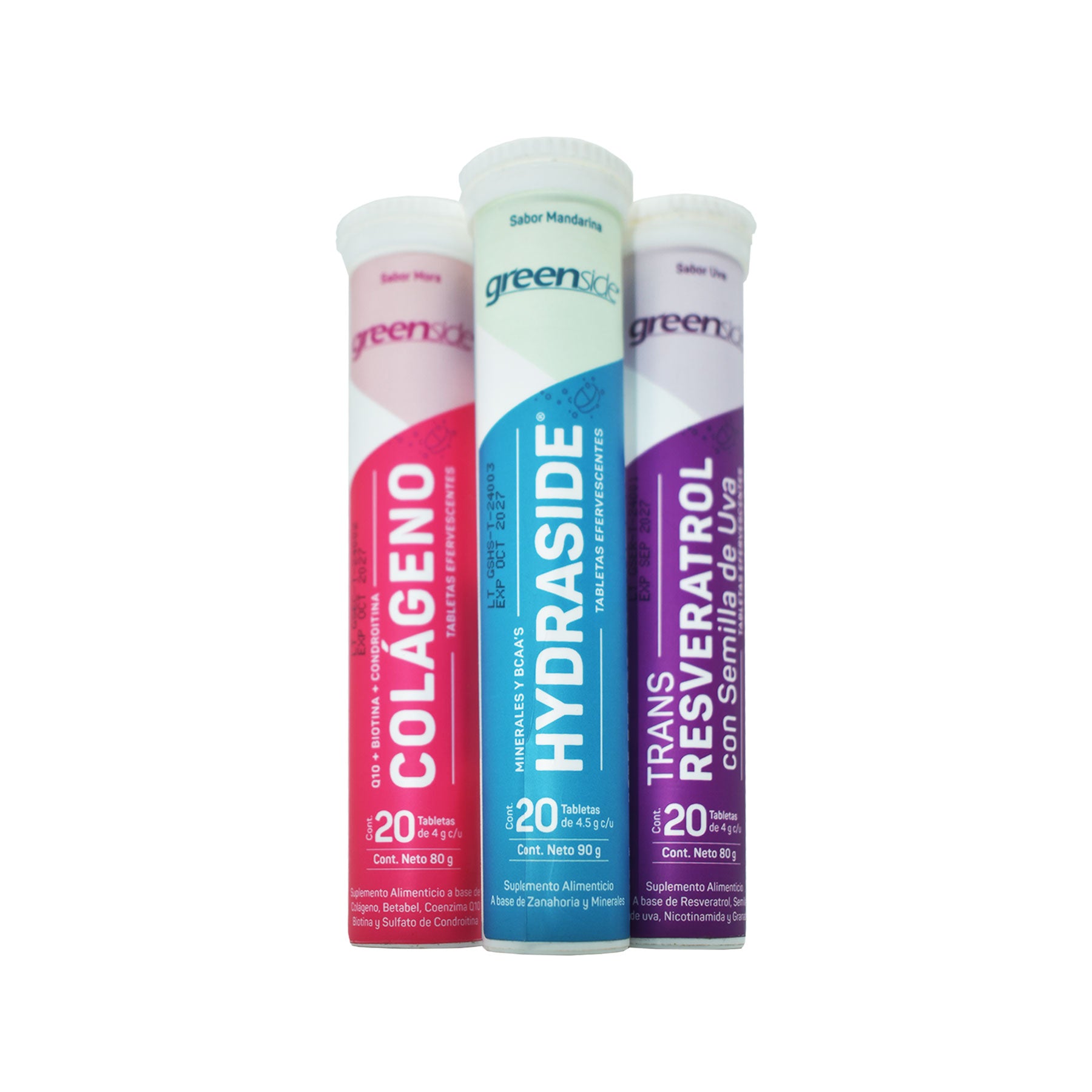 Colágeno Efervescente Greenside 20 Tab