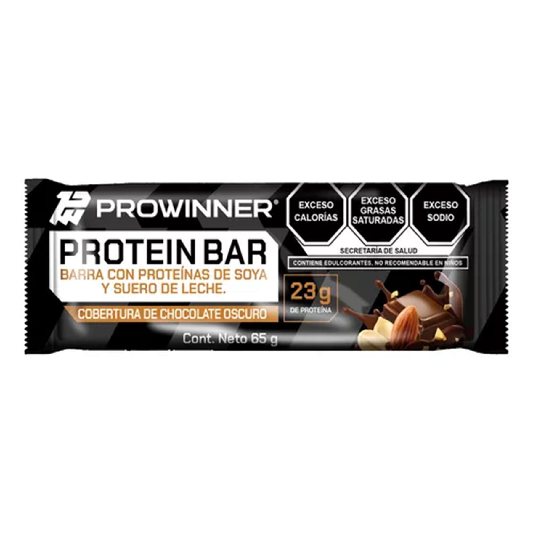 Barra Nutritiva Proteín Bar Prowinner caja con 6 barras