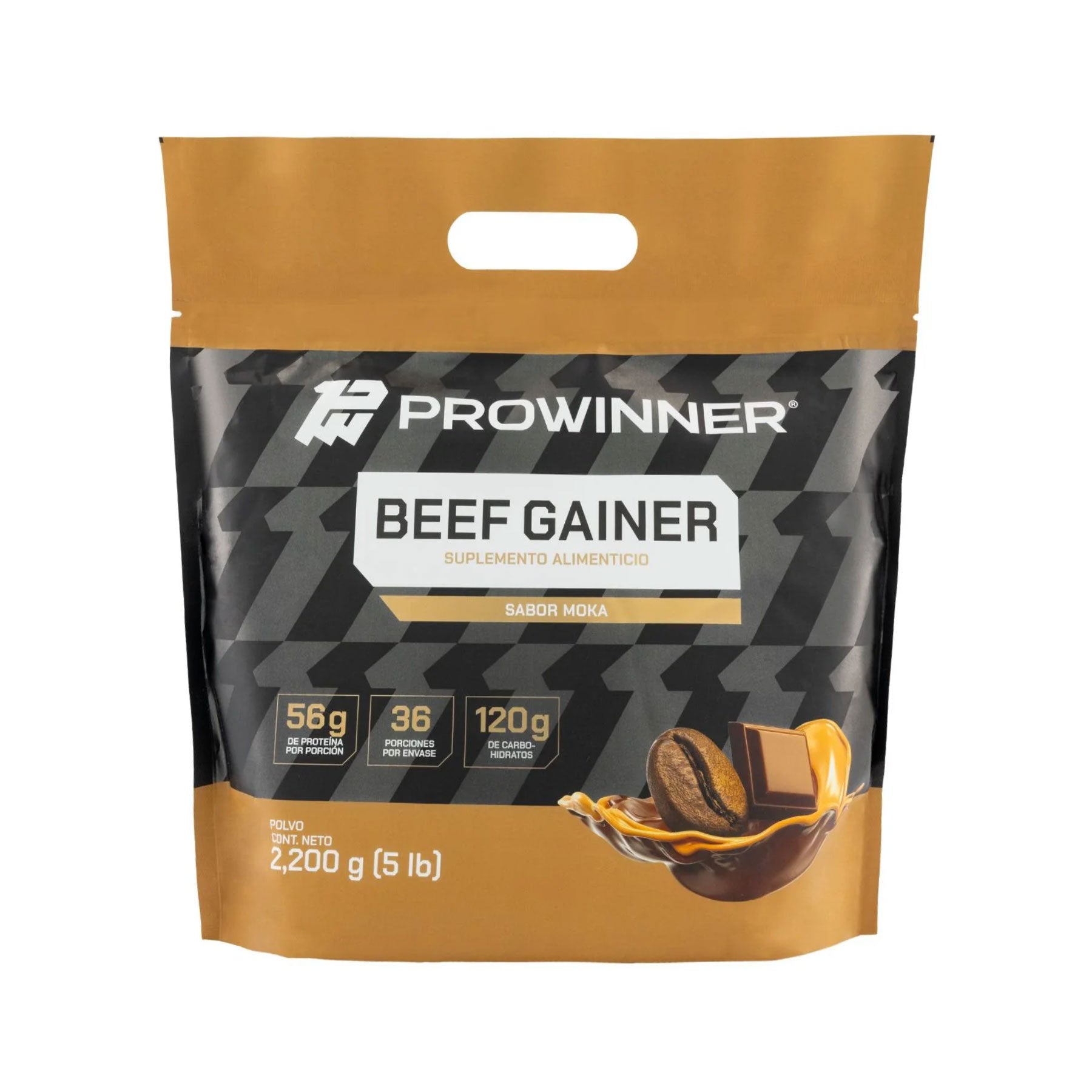 Beef Gainer Sabor Moka ProWinner 2200 gr