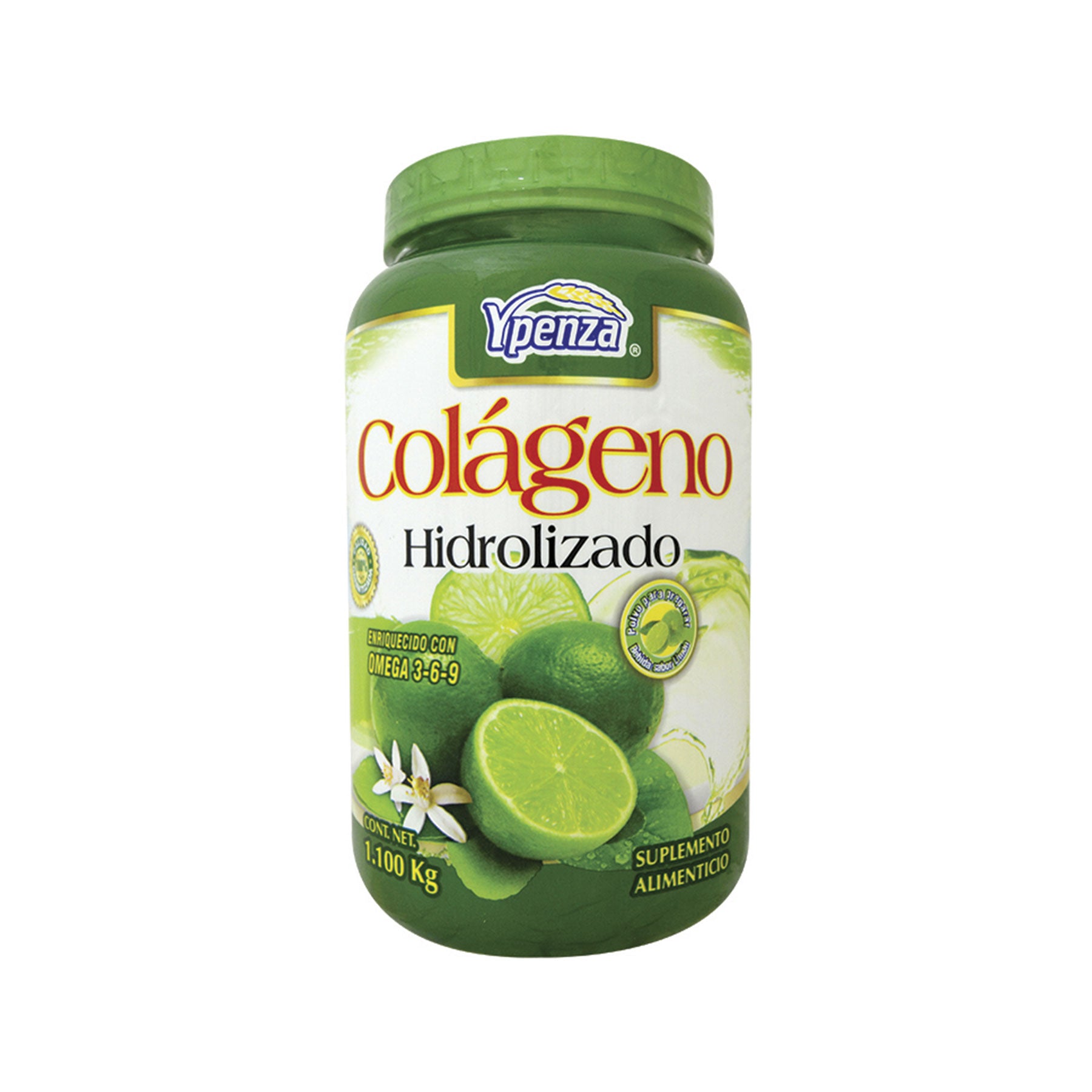 Colágeno  hidrolizado YPENZA Limón 1.100 kg