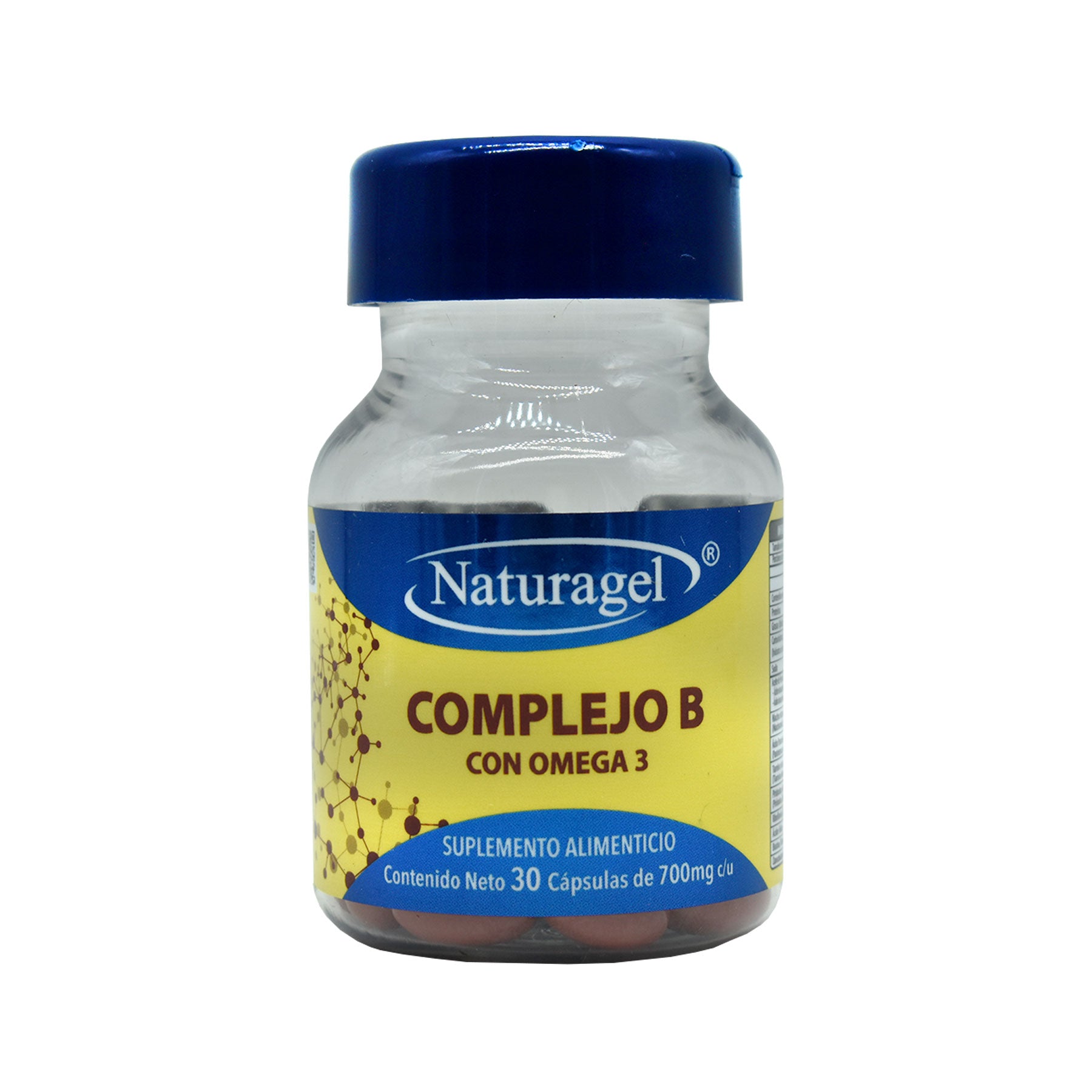 Complejo B con Omega 3 Naturagel 30 caps