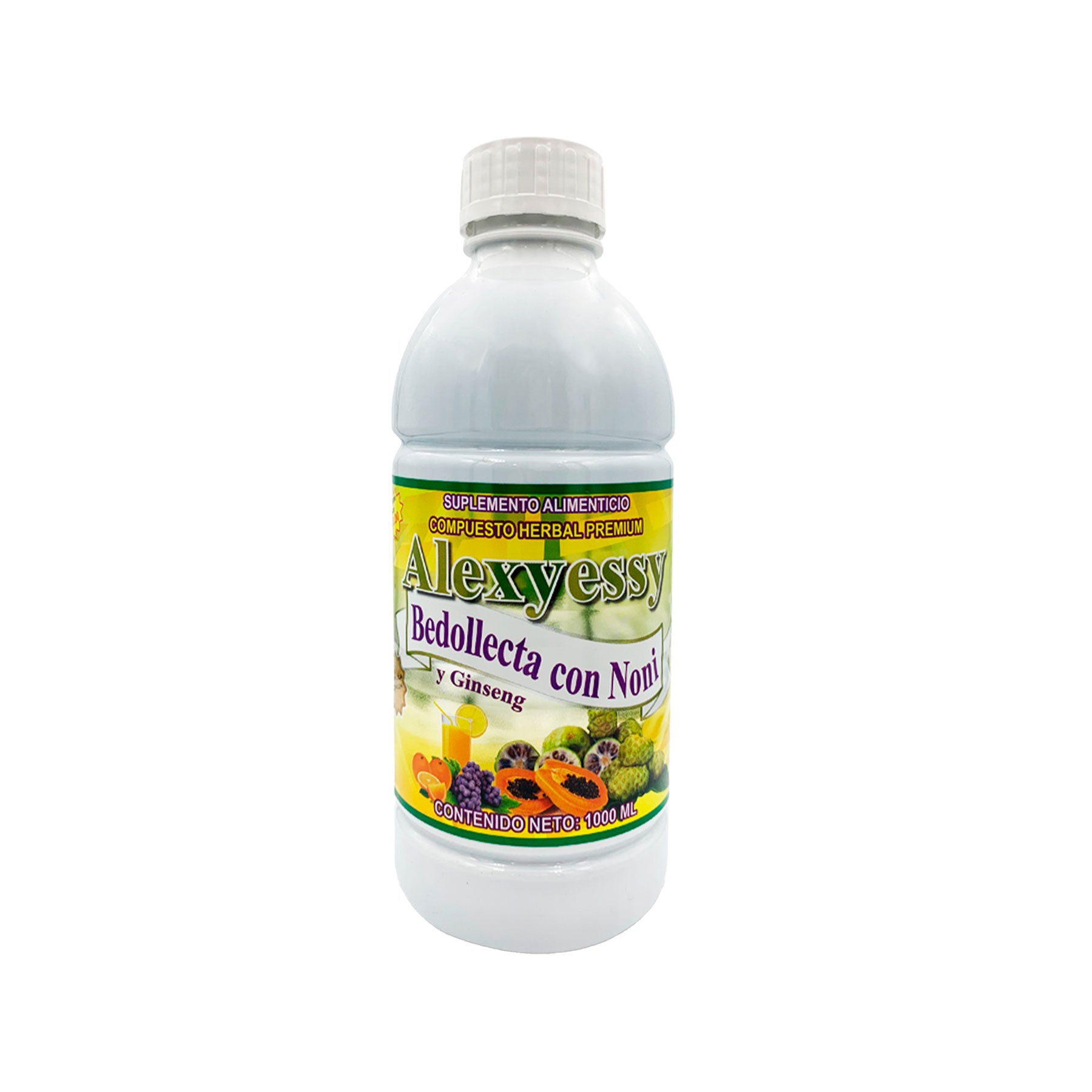 Compuesto Bedollecta con Noni y Ginseng Alexyessy 1000 ml