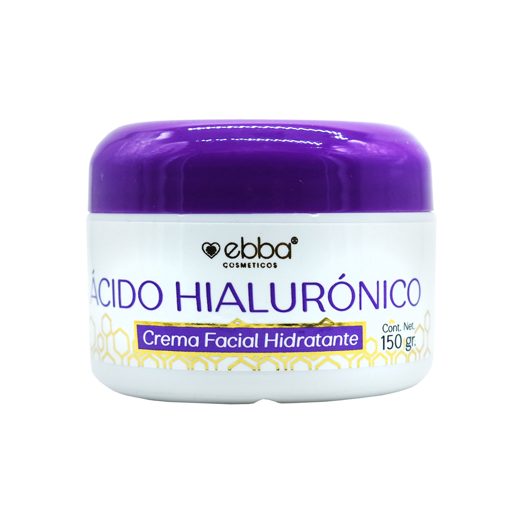 Crema Ácido Hialurónico Ebba 150 gr