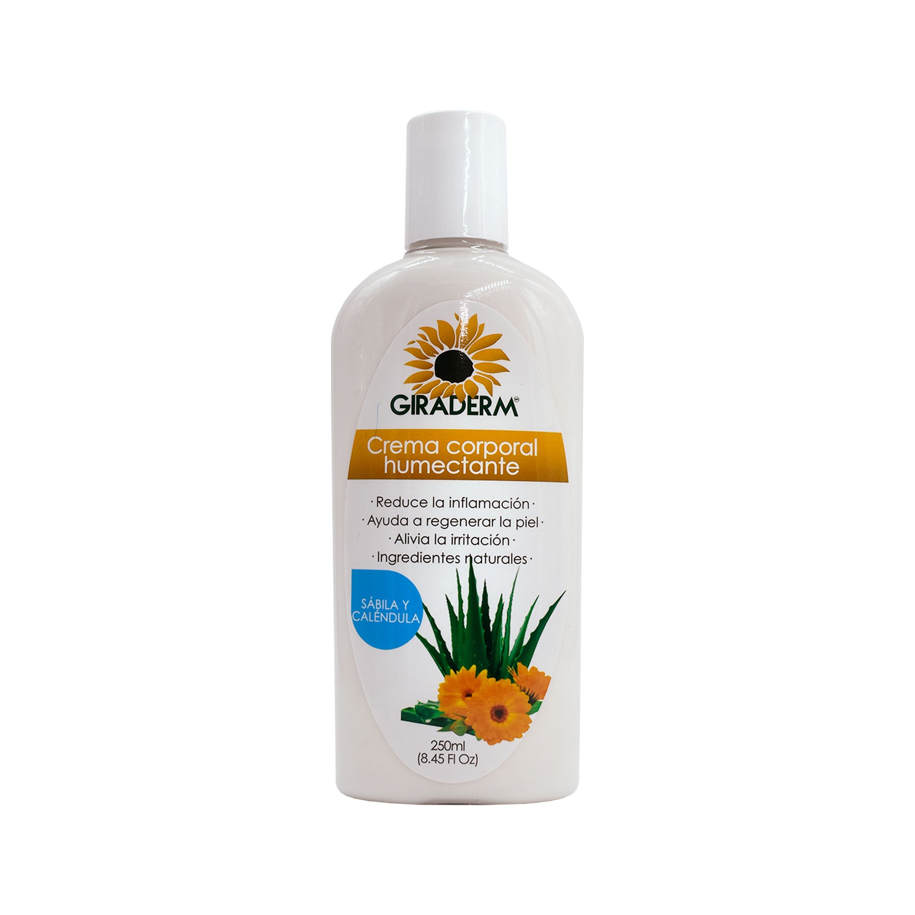 Crema Corporal de Sábila y Caléndula Giraderm 250 ml