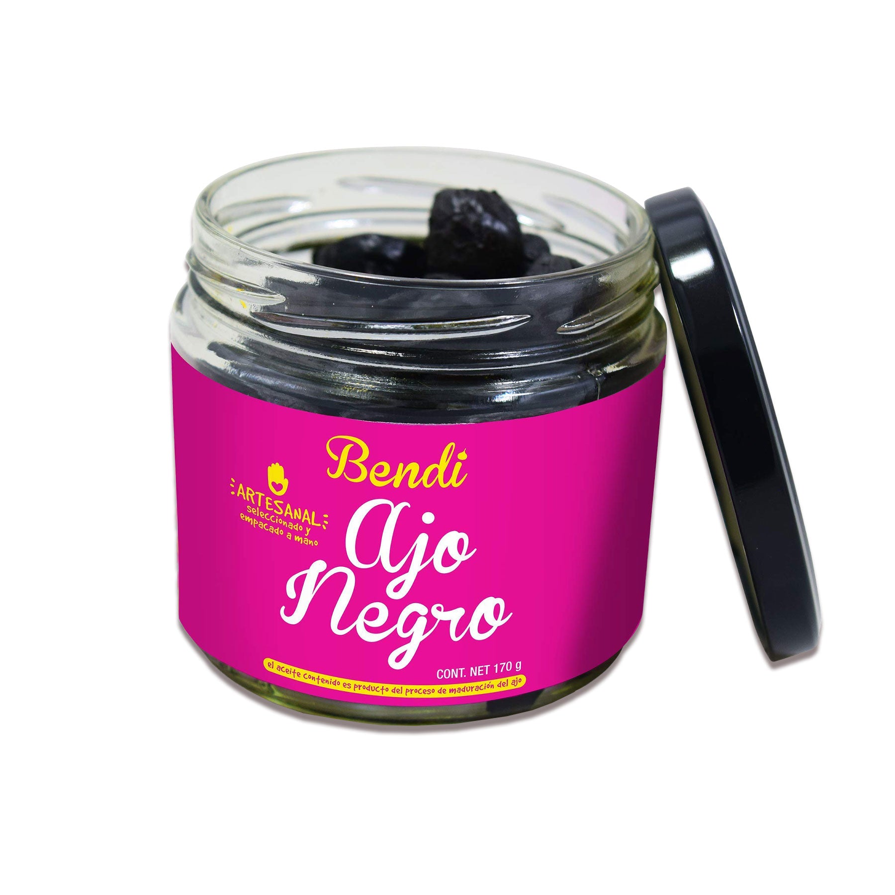 Diente Pelado de Ajo Negro Bendi 170 gr