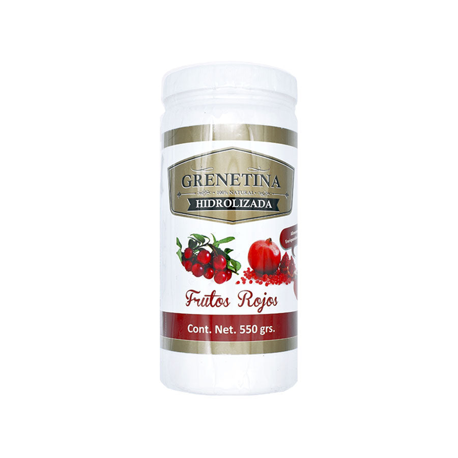 Grenetina Hidrolizada Pretty Bee Frutos Rojos 550 gr