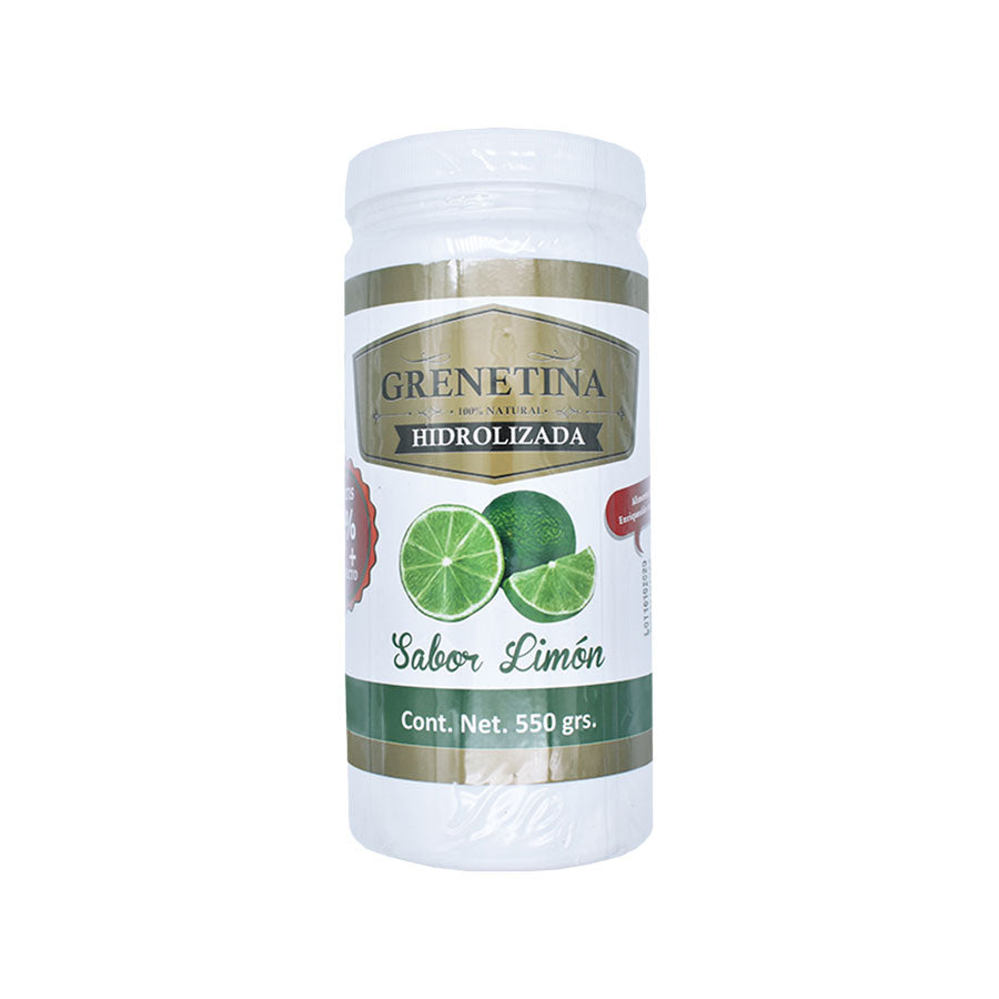 Grenetina Hidrolizada Pretty Bee Limón 550 gr