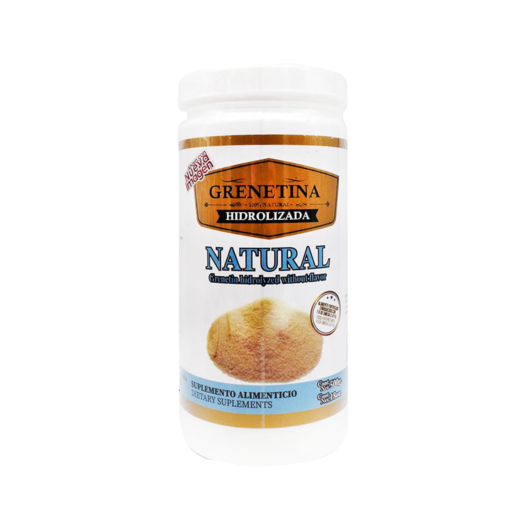 Grenetina Hidrolizada Pretty Bee Natural 550 gr