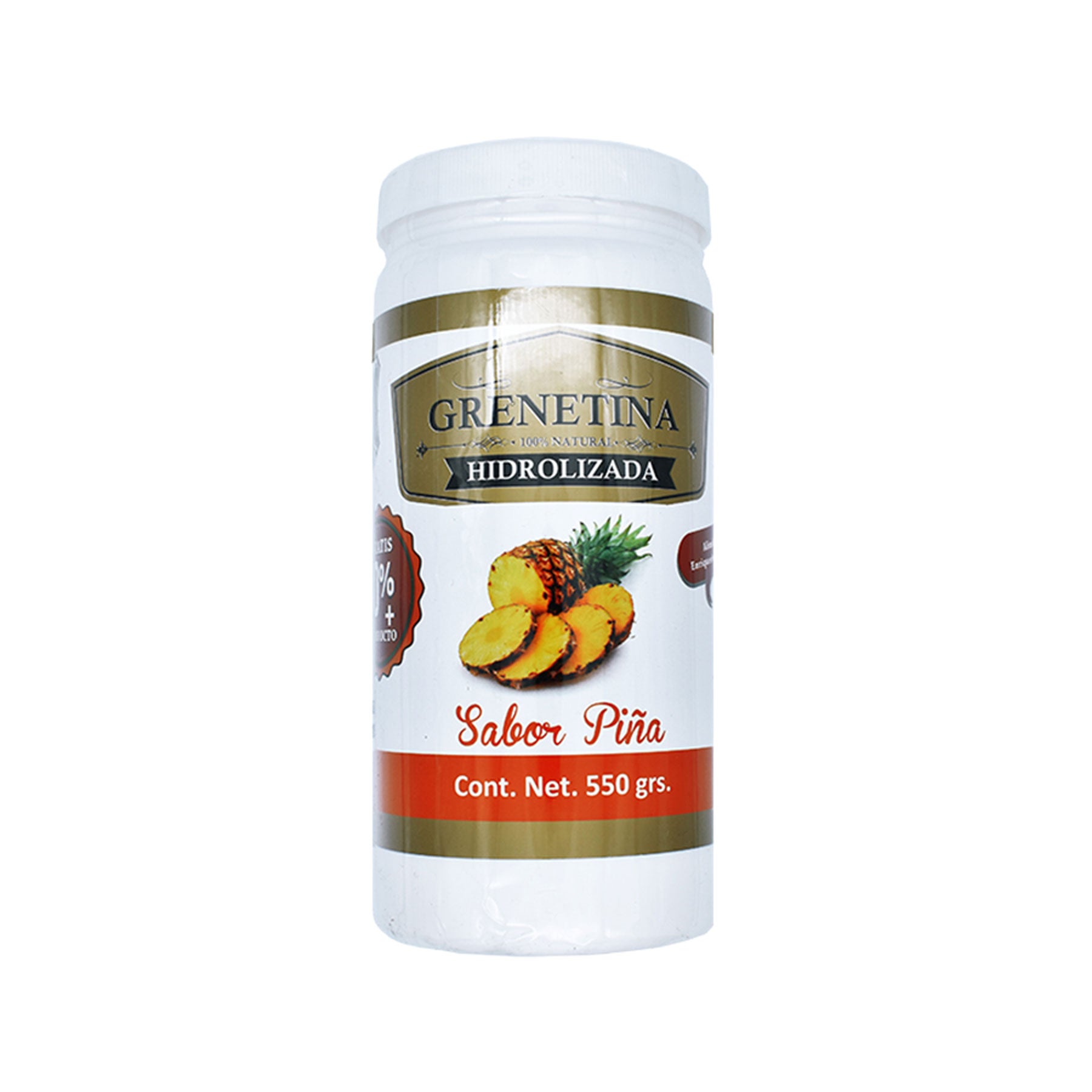 Grenetina Hidrolizada Pretty Bee Piña 550 gr
