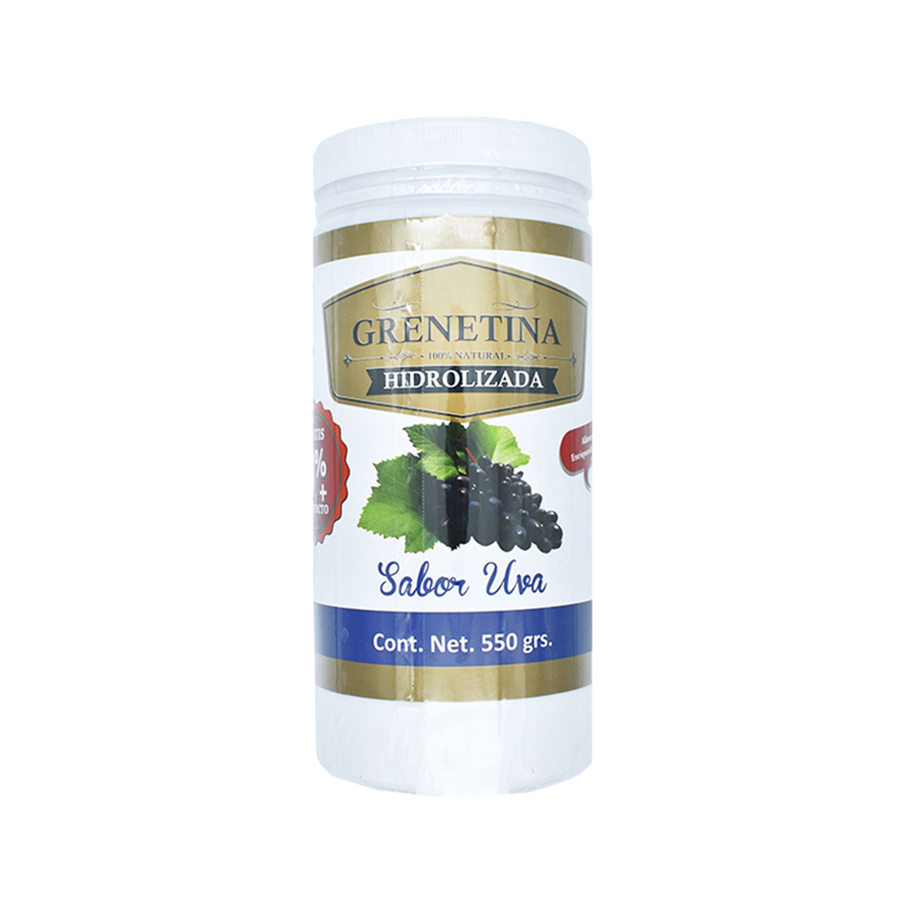 Grenetina Hidrolizada Pretty Bee Uva 550 gr