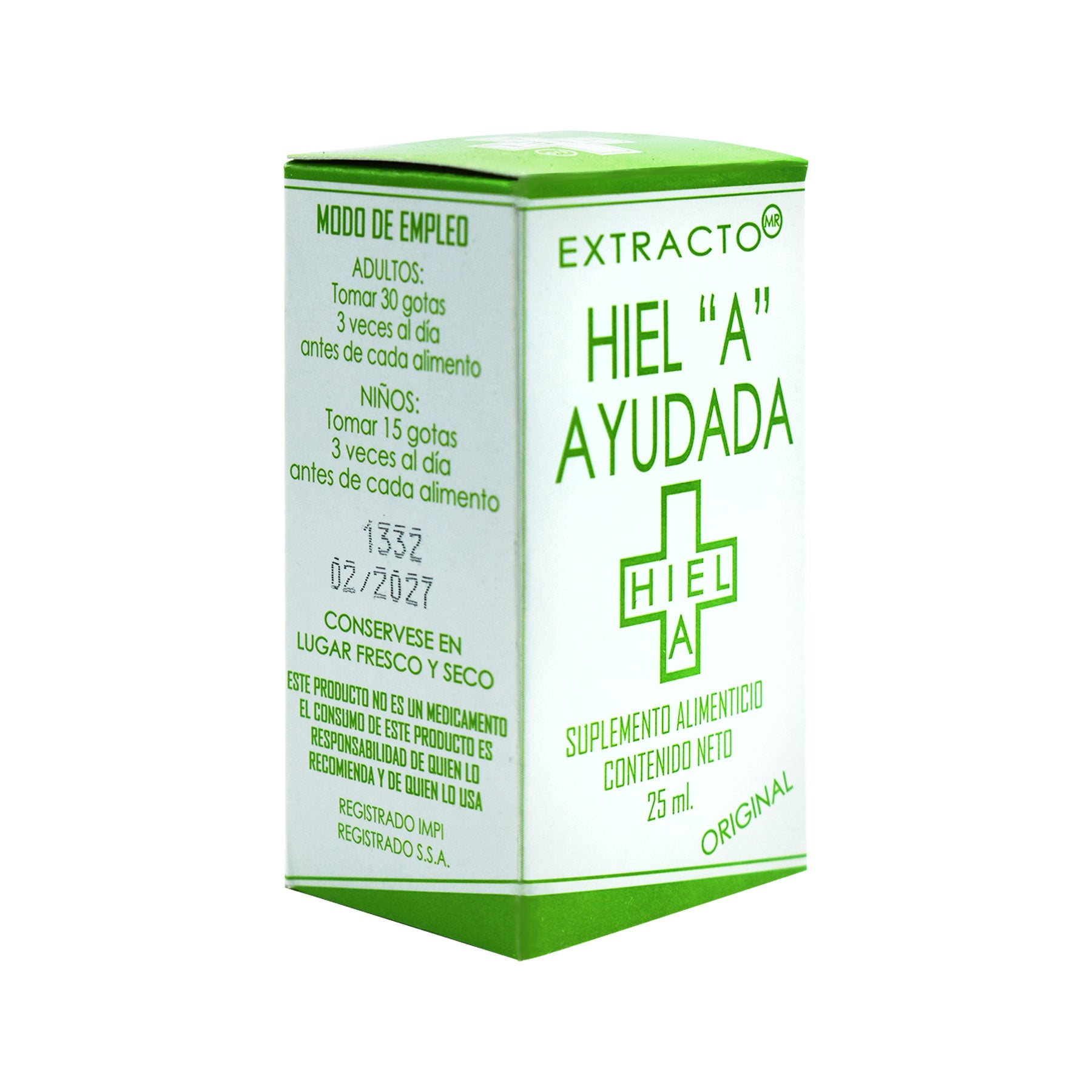 Hiel A Ayudada Extracto Sapsa 25 ml