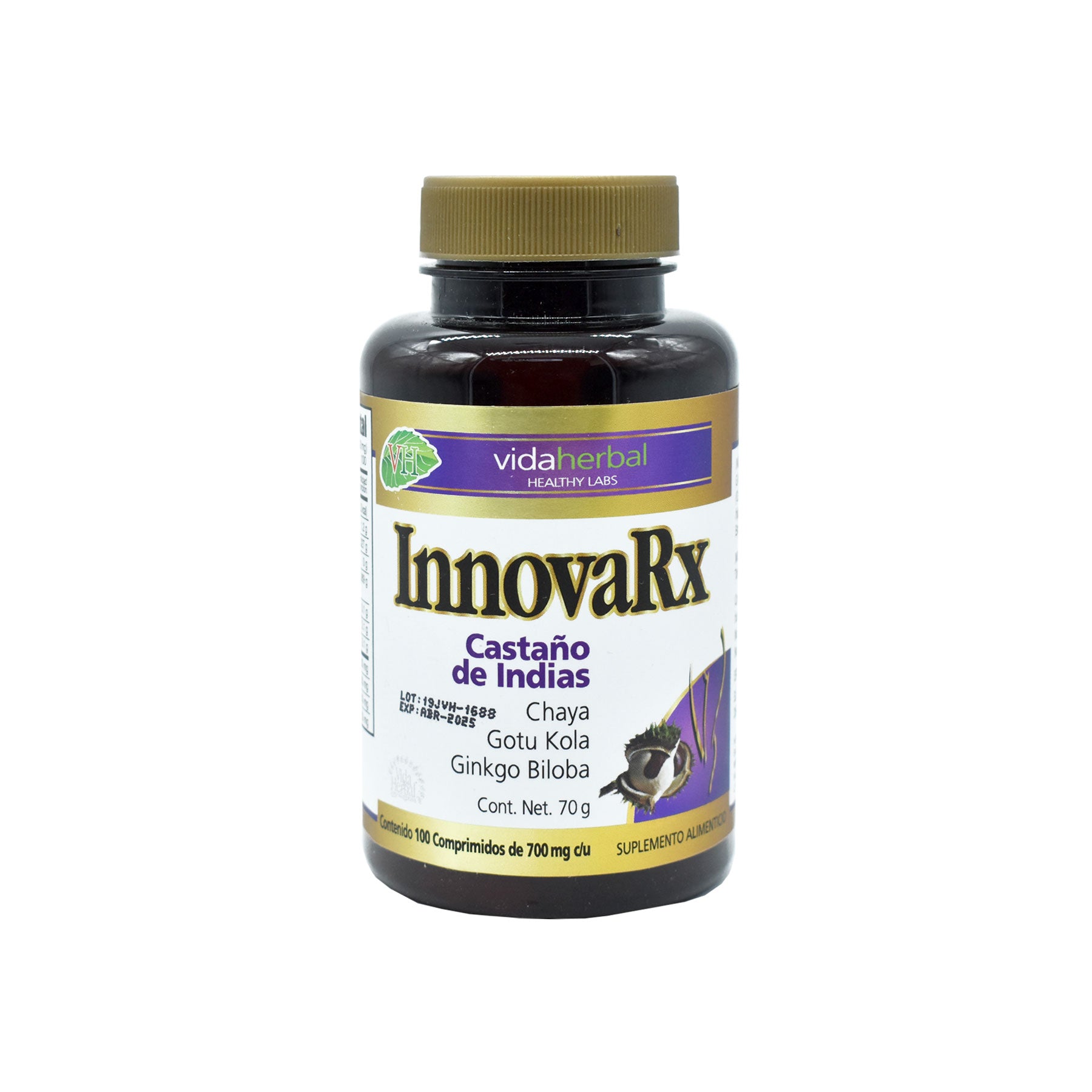 InnovaRx Vida Herbal 100 tabs