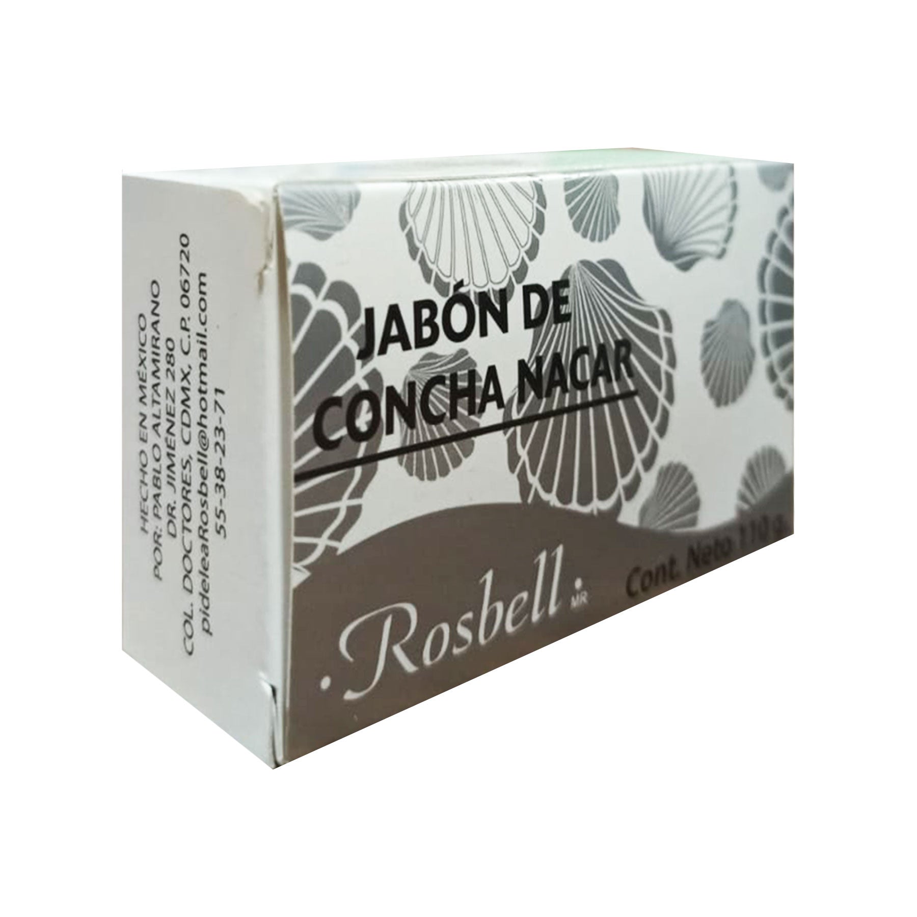 Jabón de Concha Nácar Rosbell 110 gr