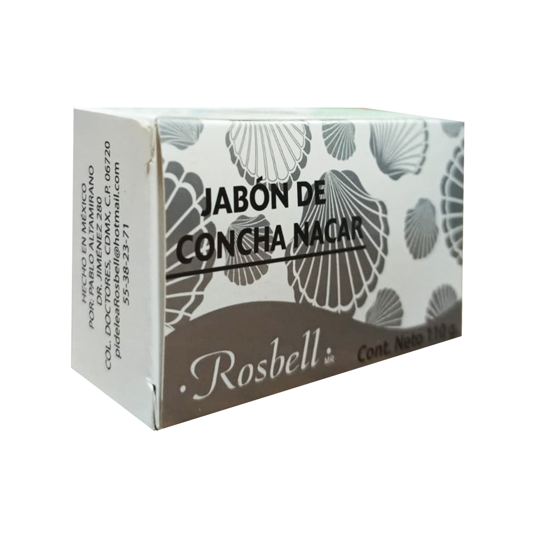 Jabón de Concha Nácar Rosbell 110 gr