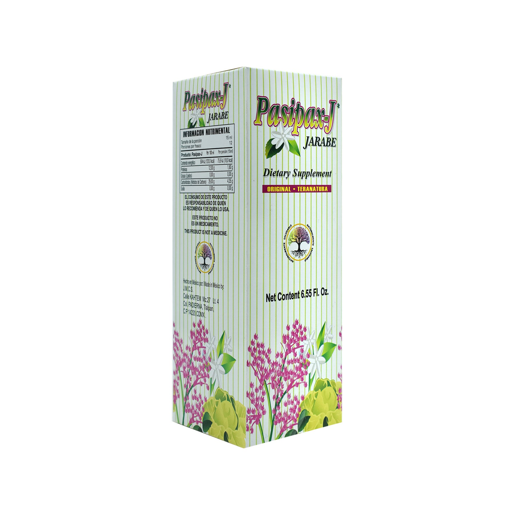 Jarabe Pasipax-J* Teranatura 200 ml