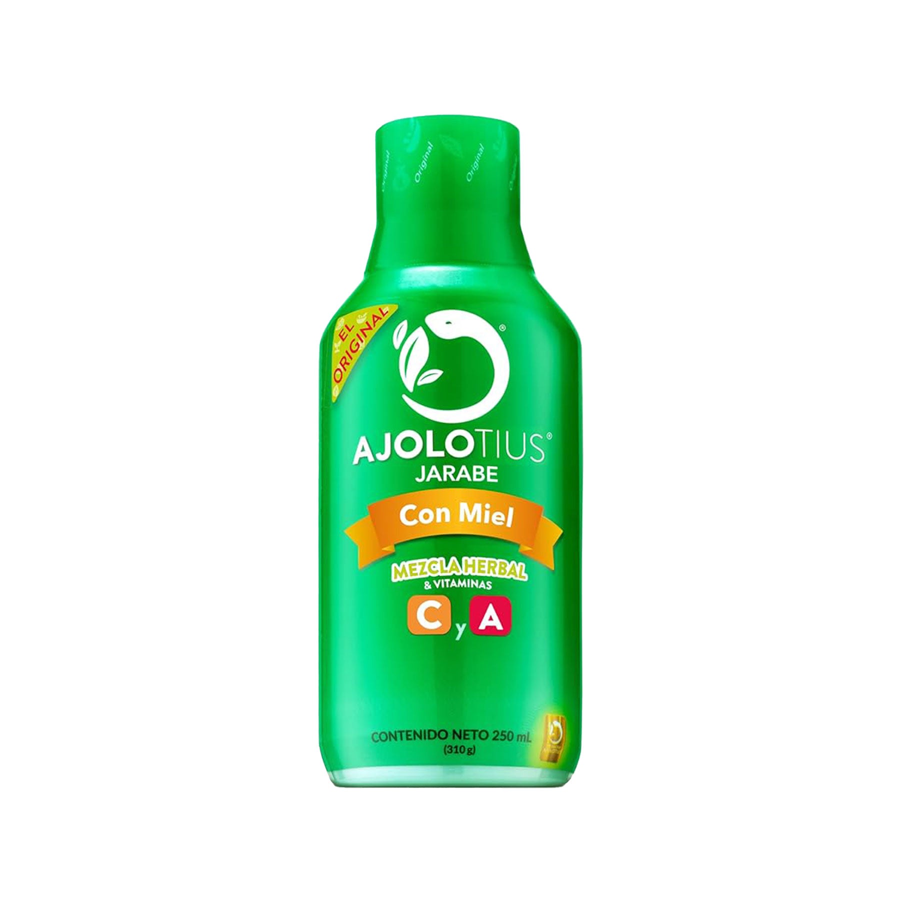Jarabe Ajolotius miel 250 ml