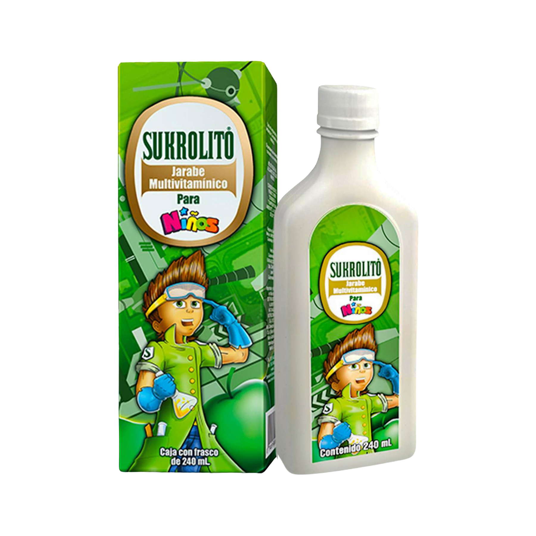 Jarabe Sukrolito Niños Farmamedica Sukrol 240 ml
