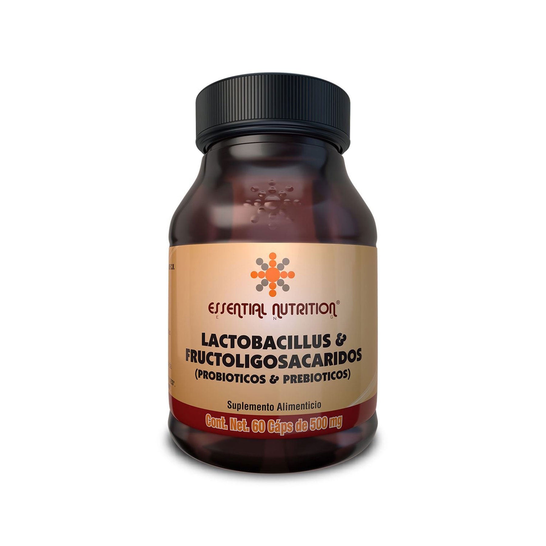 Lactobacillus & Fructoligosacaridos Essential Nutrition 60 caps