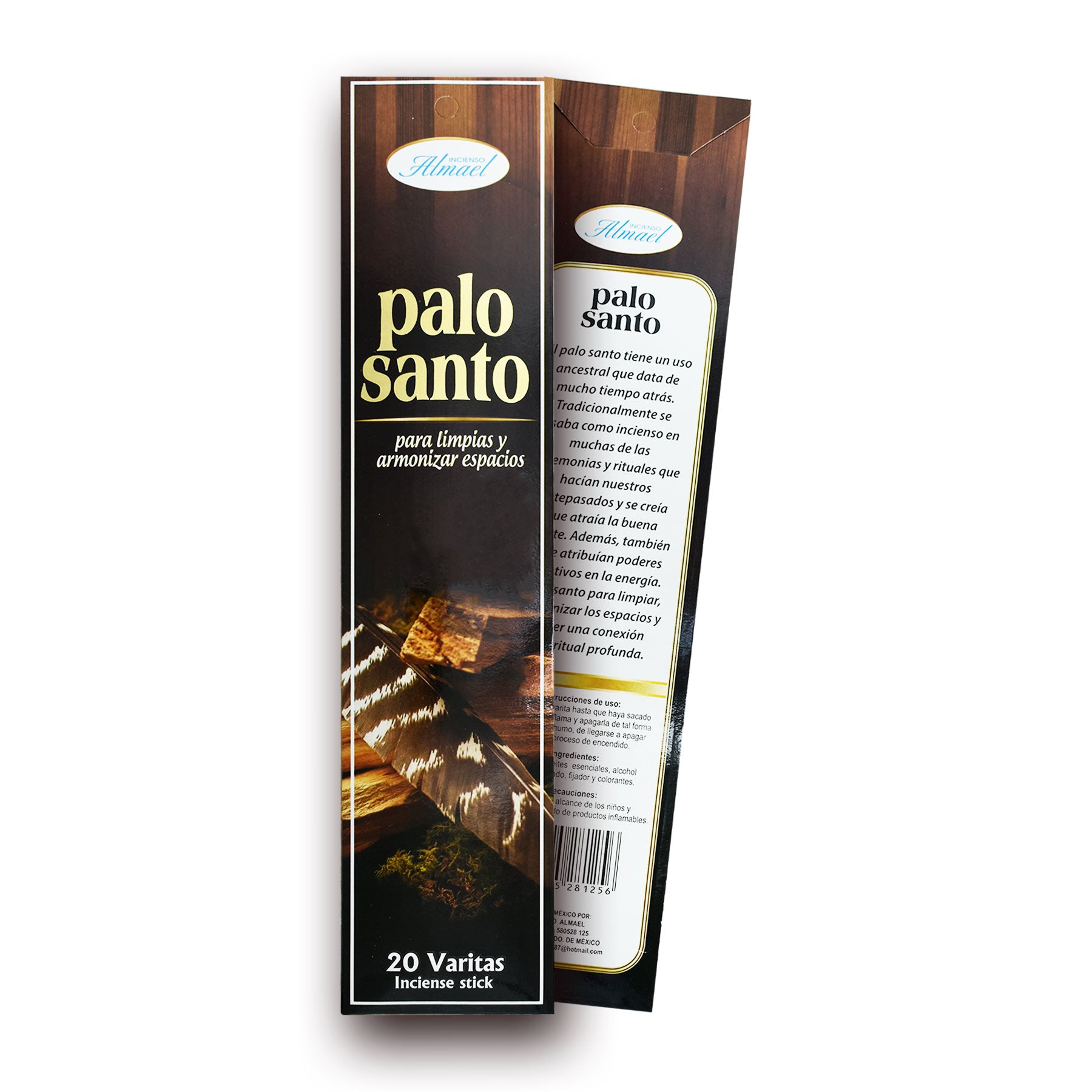 5 Pack Relax Palo Santo Incienso Almael 20 varitas