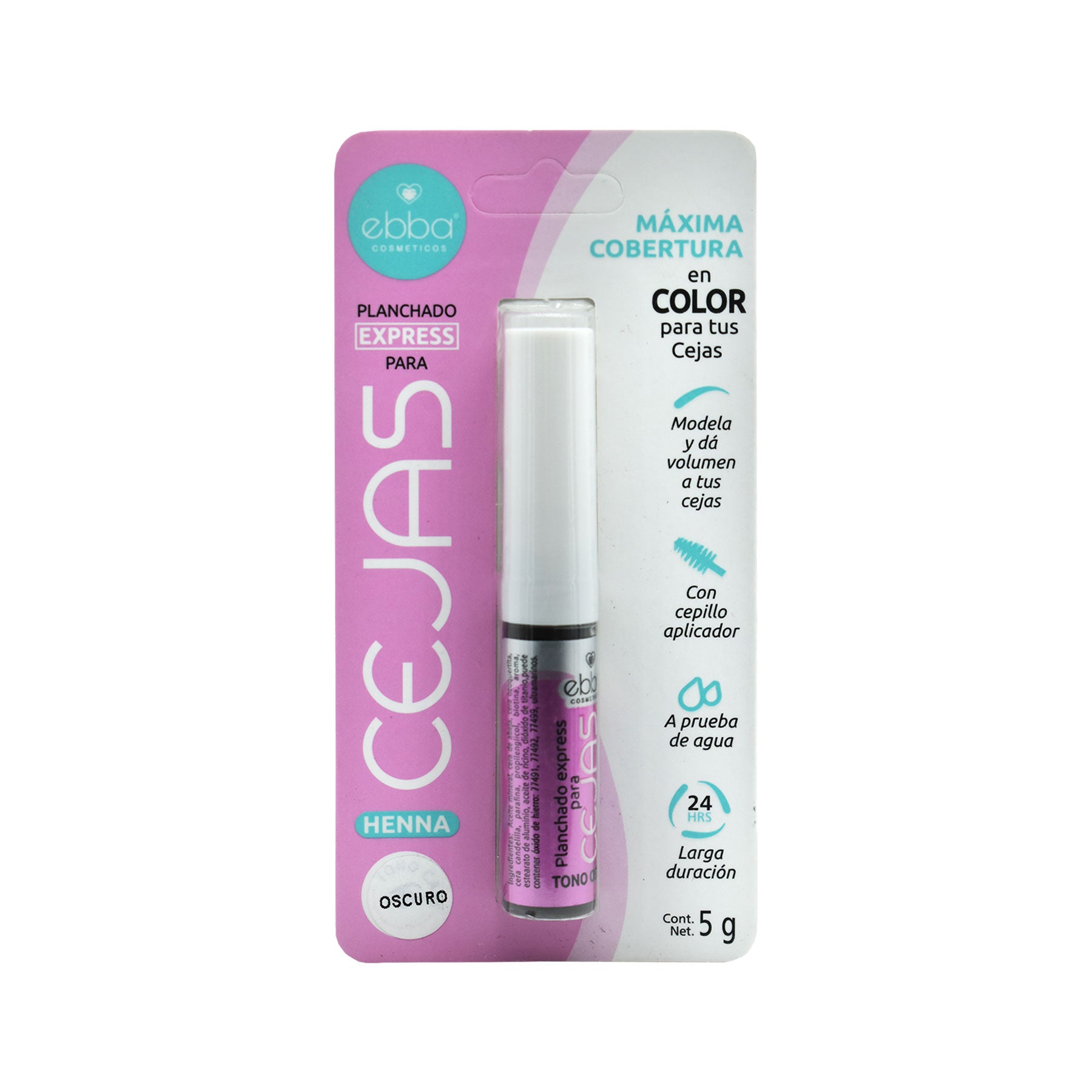 Planchado Express para Cejas Henna Ebba 5 g