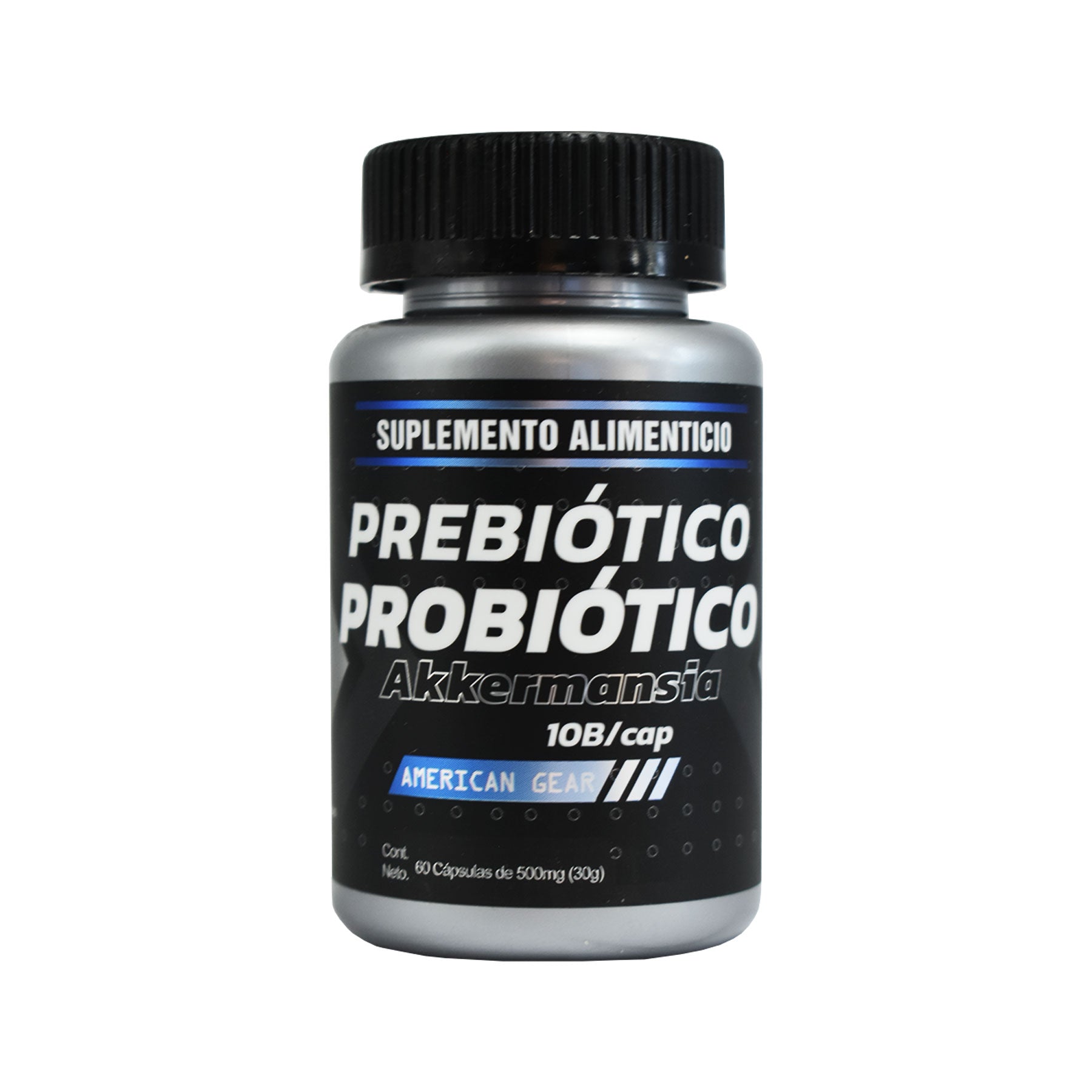 Pre/Probióticos Akkermansia American Gear 60 caps