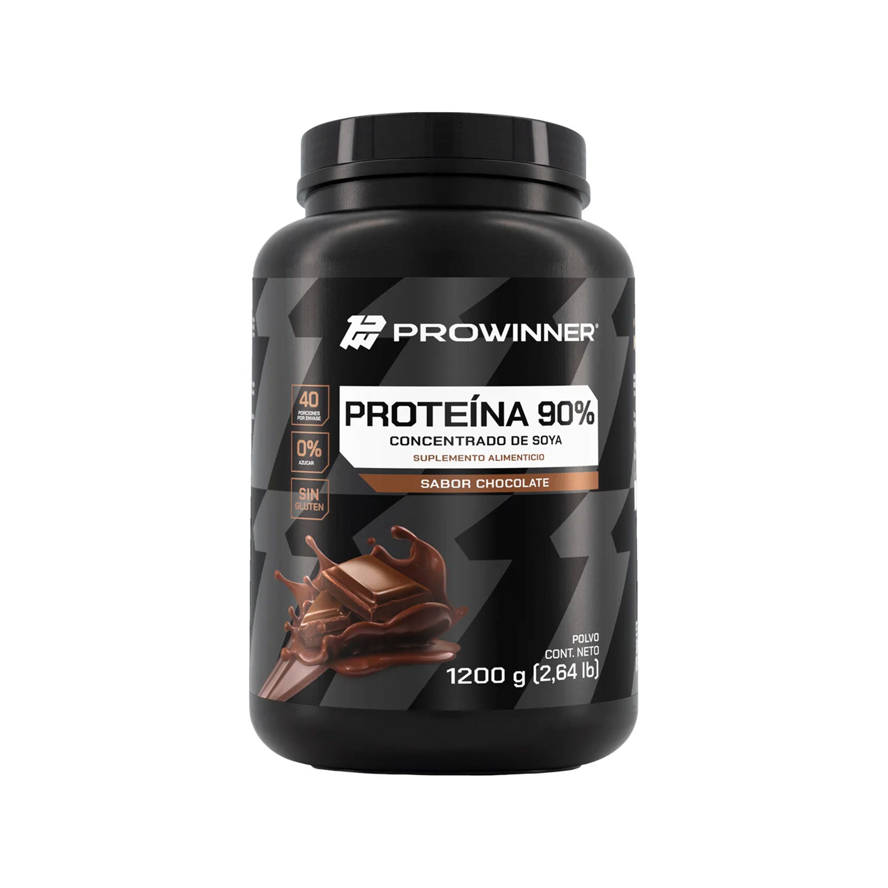 Proteína 90% Sabor Chocolate Prowinner 1,200 gr