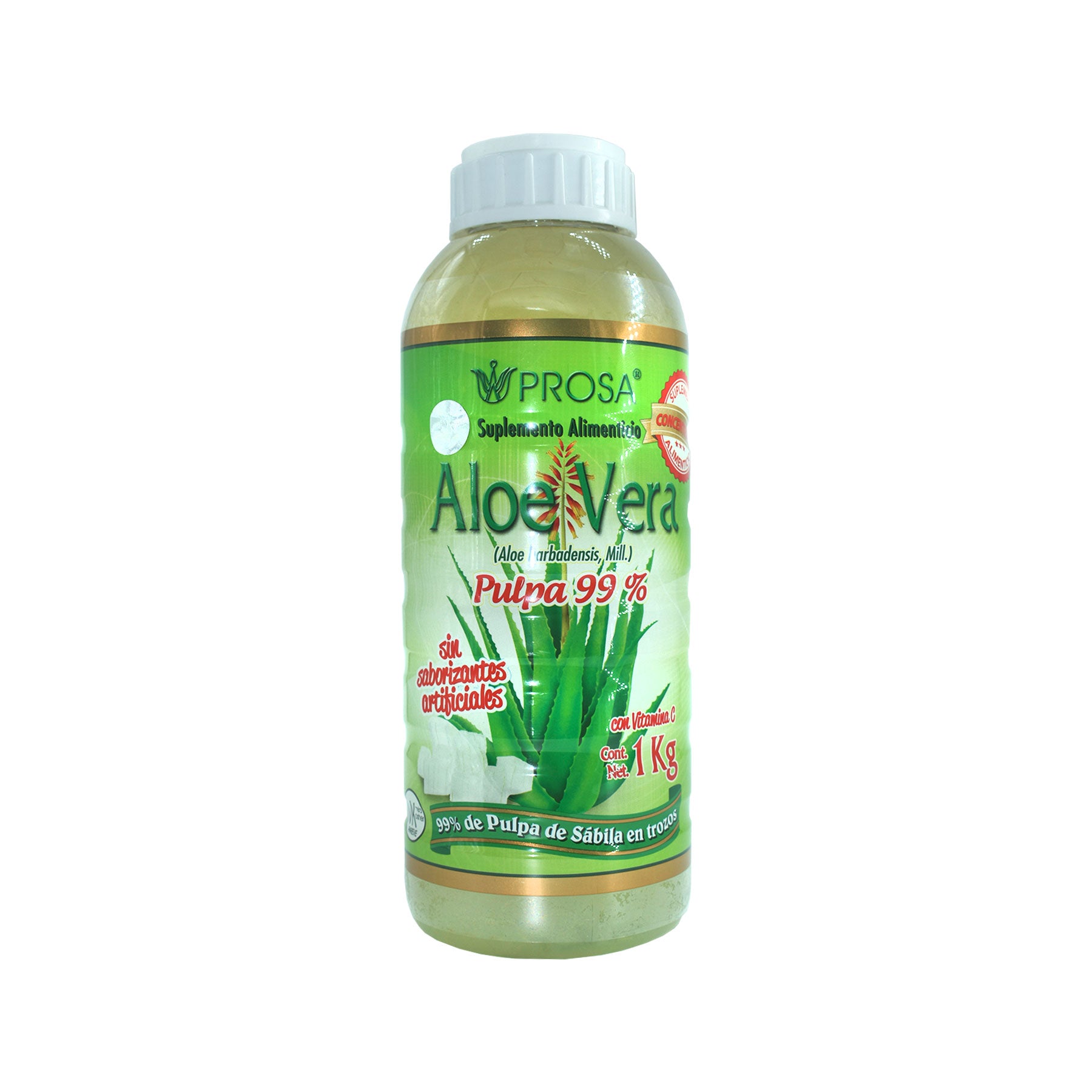 Pulpa de Aloe Vera Natural Prosa 1 kg