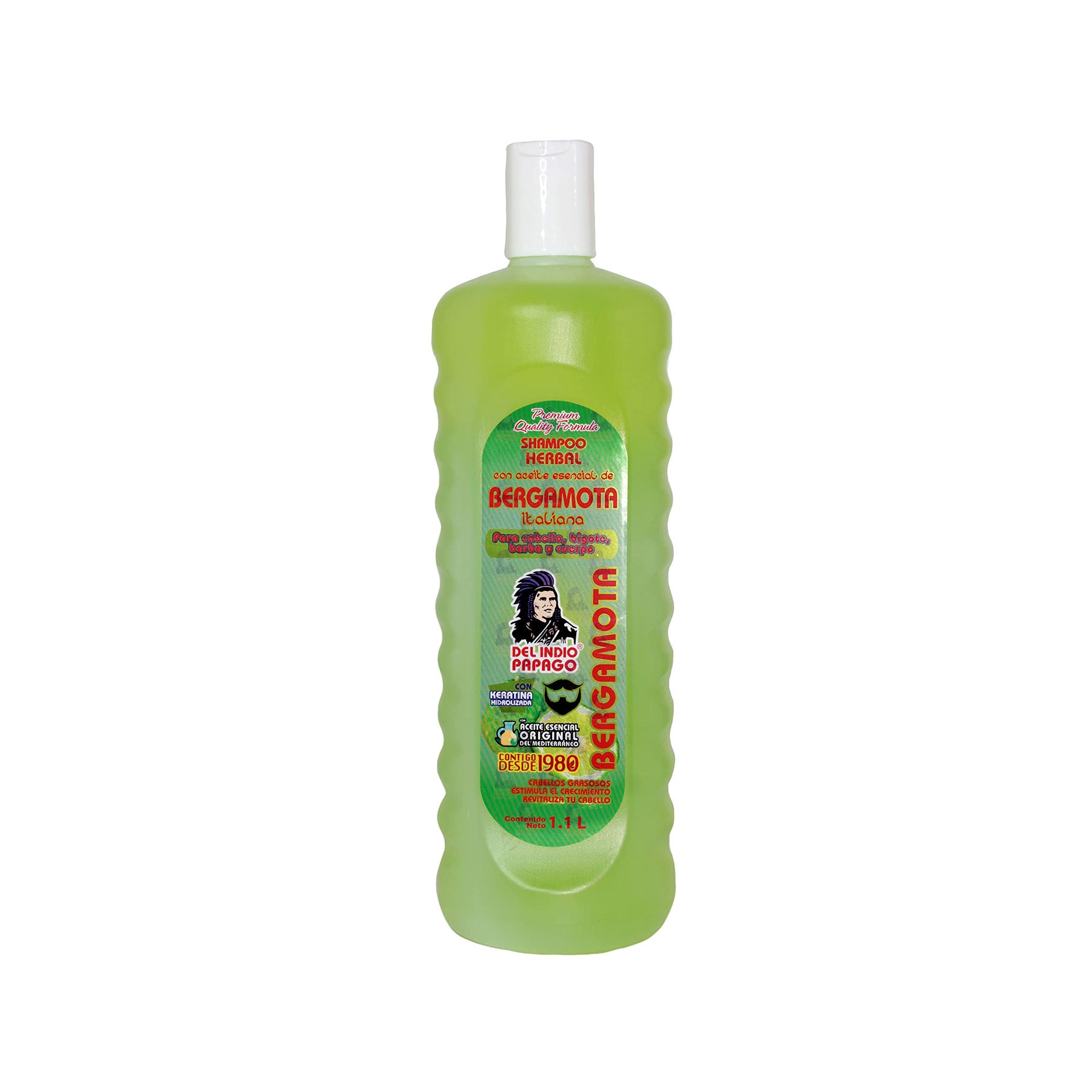 Shampoo Bergamota Indio Papago 1.1 Lt
