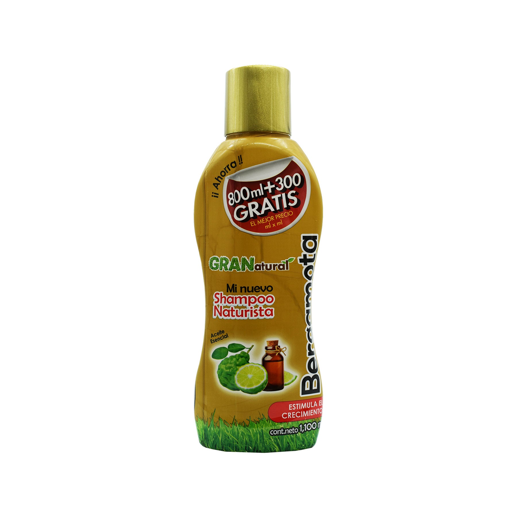 Shampoo GRANatural Bergamota Núcleo Natural 1100 ml