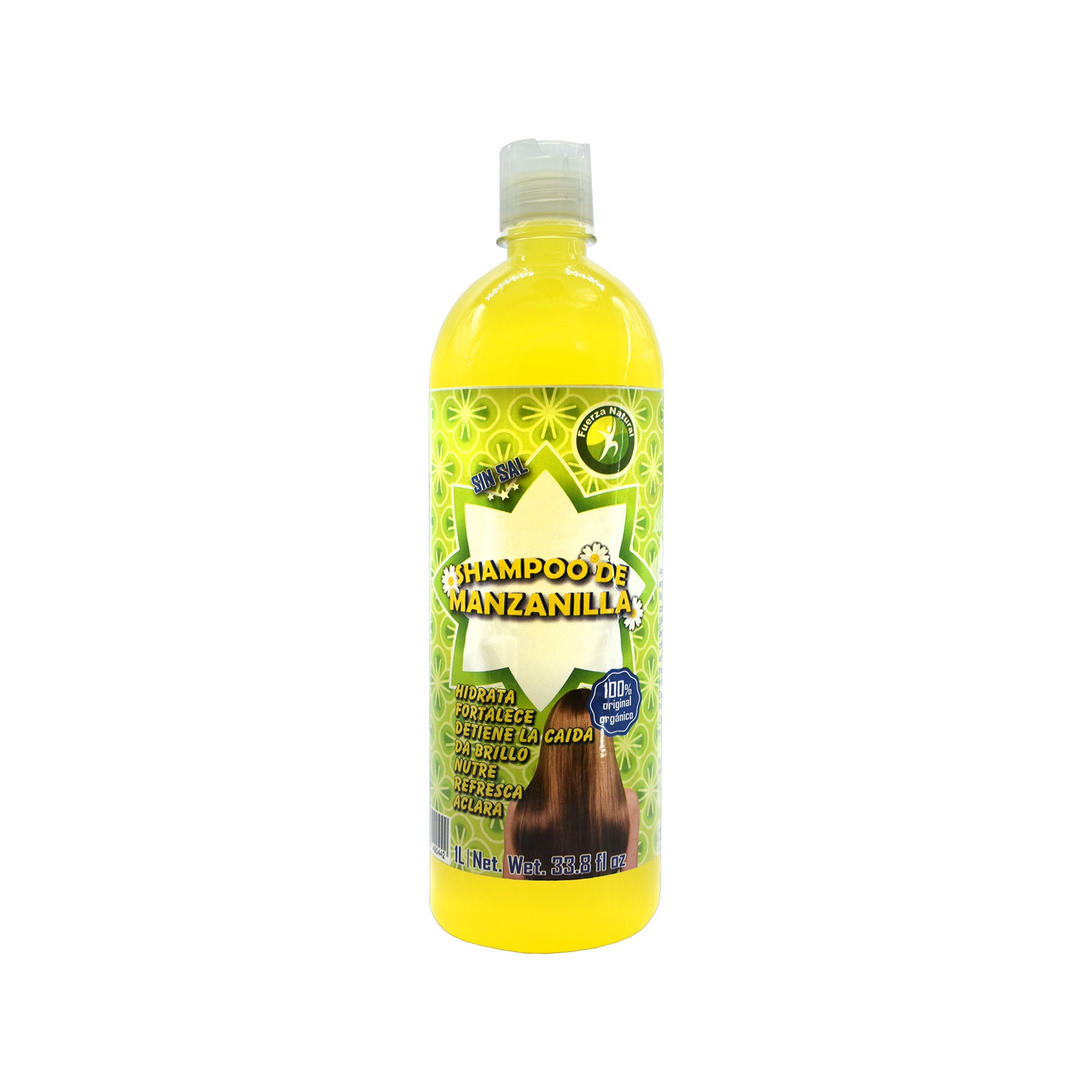 Shampoo Manzanilla Fuerza Natural 1 Lt