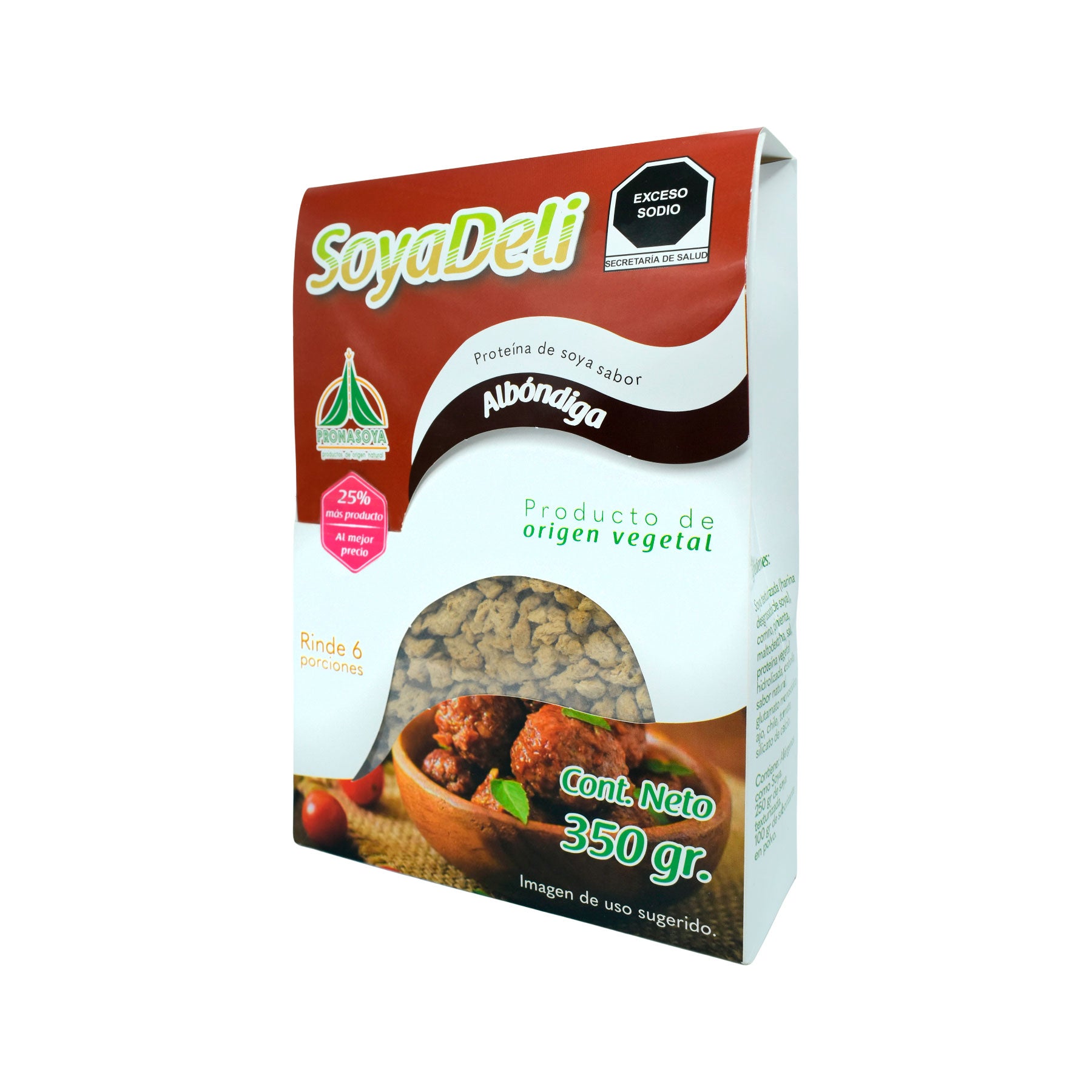 SoyaDeli Albóndiga PRONASOYA 350 gr