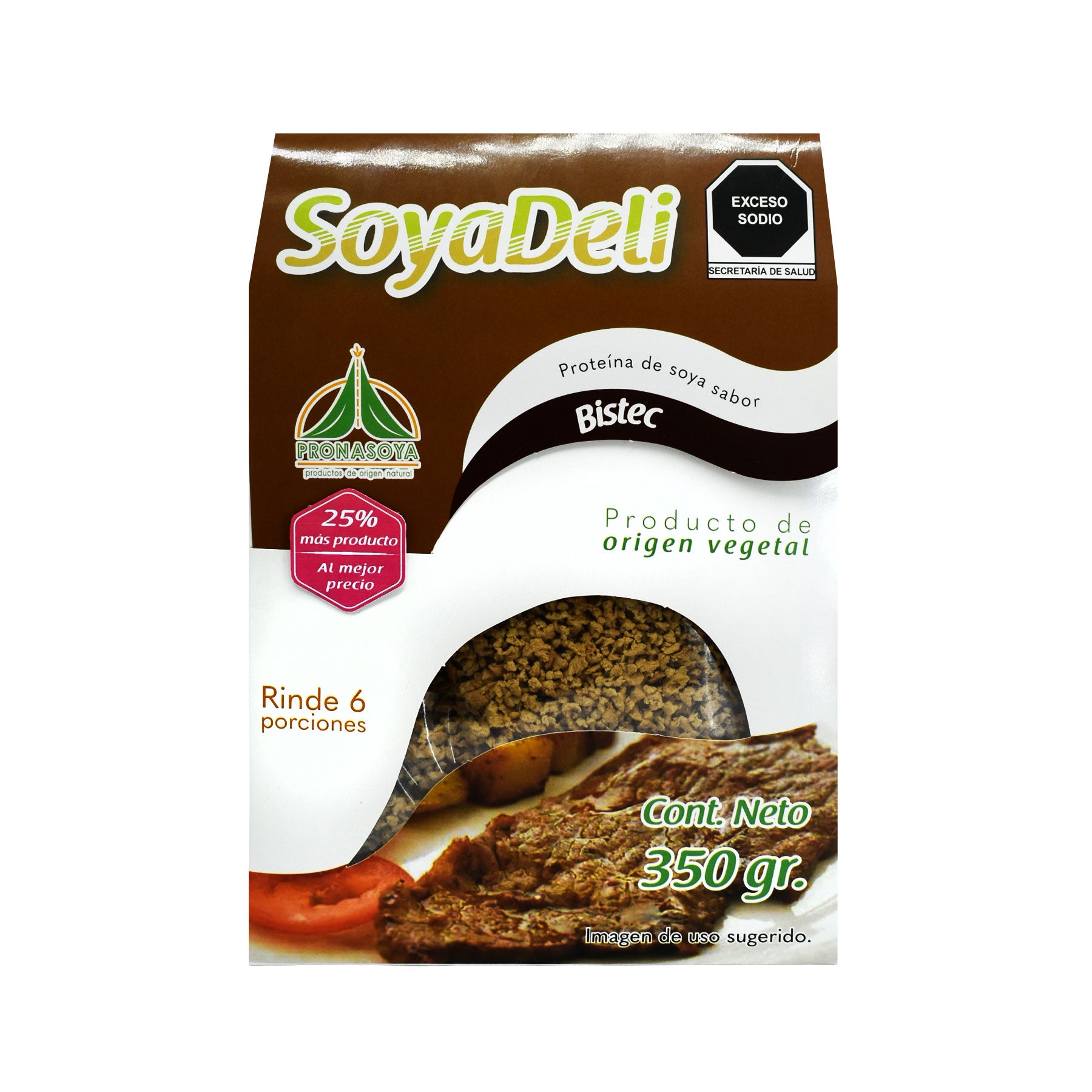SoyaDeli Bistec PRONASOYA 350 gr