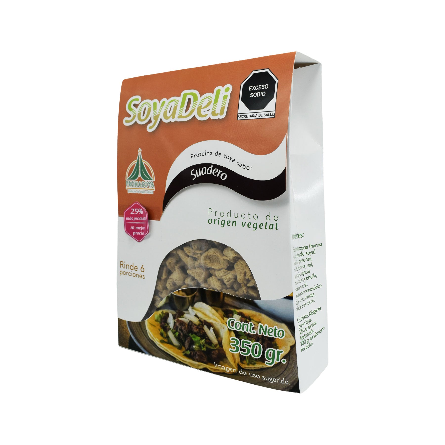 SoyaDeli Suadero PRONASOYA 350 gr