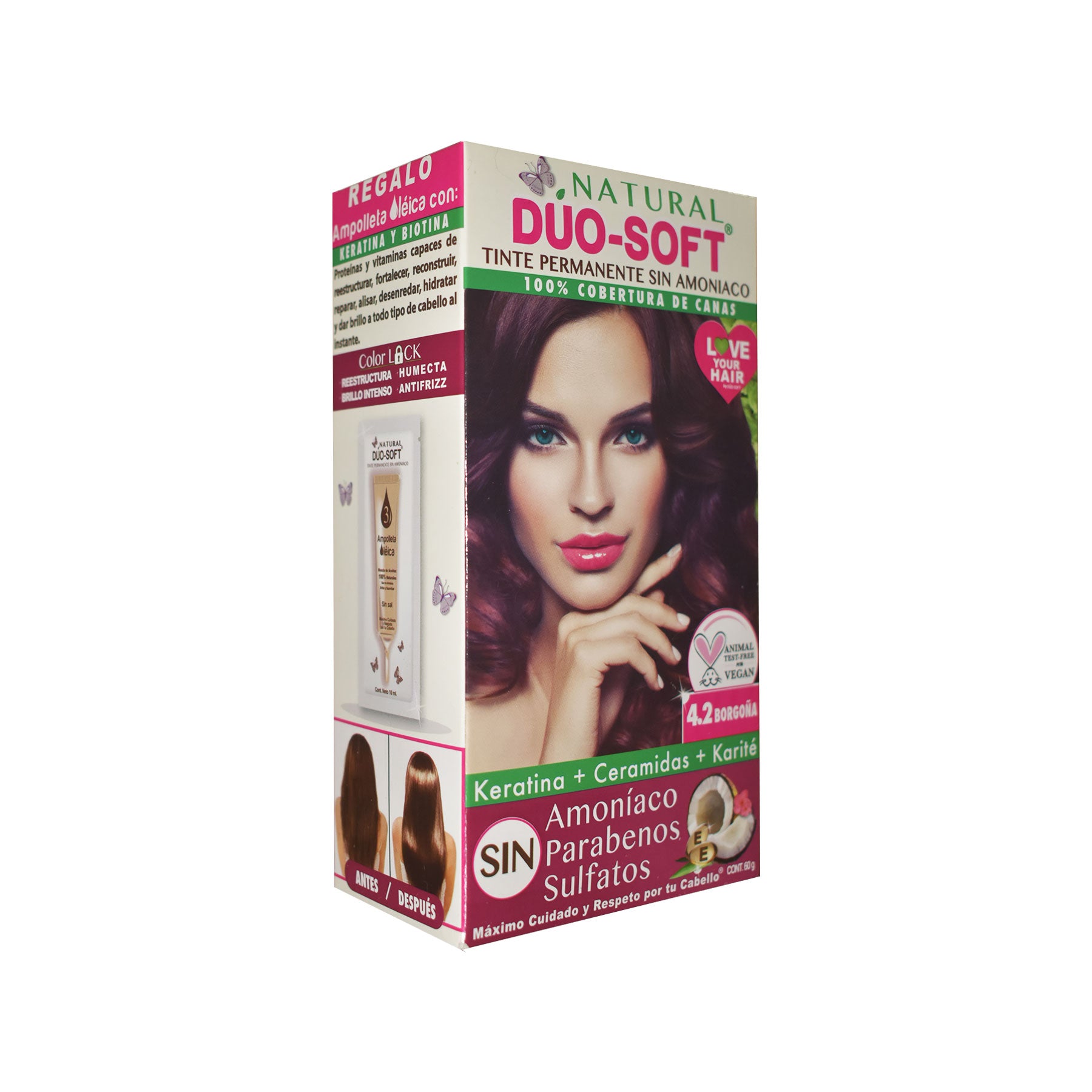 Tinte Borgoña 4.2 Duo Soft 60 gr