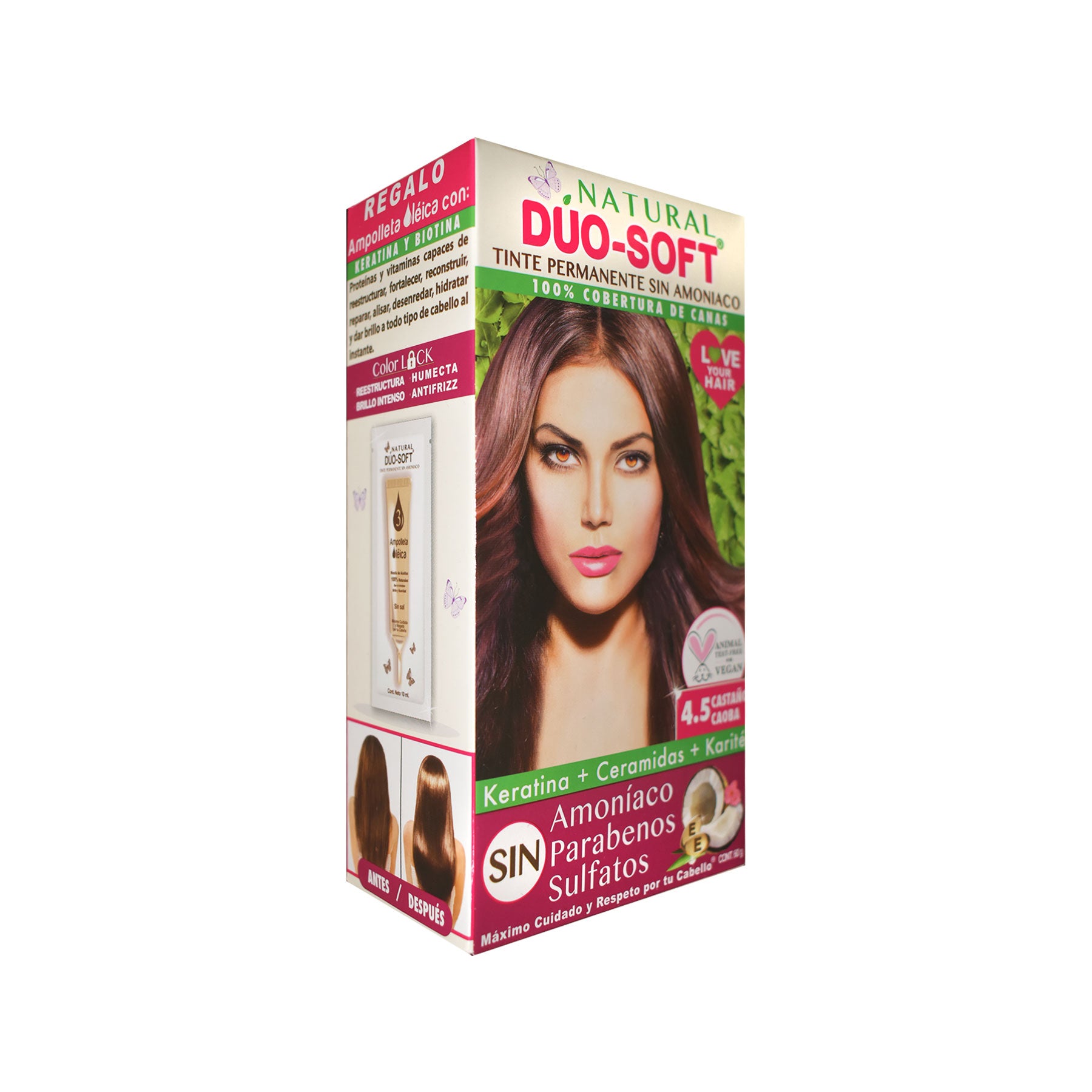 Tinte Castaño Caoba 4.5 Duo Soft 60 gr