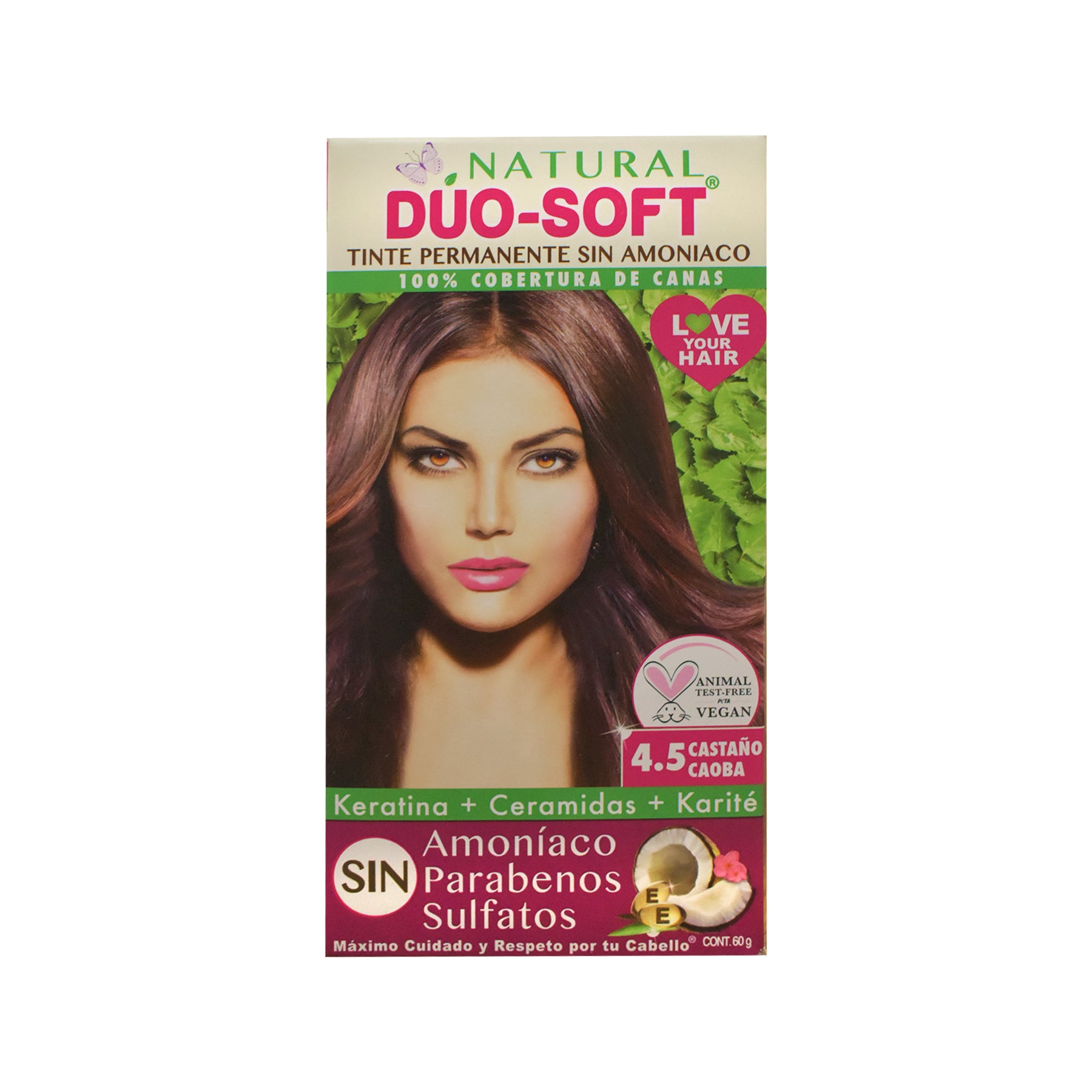 Tinte Castaño Caoba 4.5 Duo Soft 60 gr