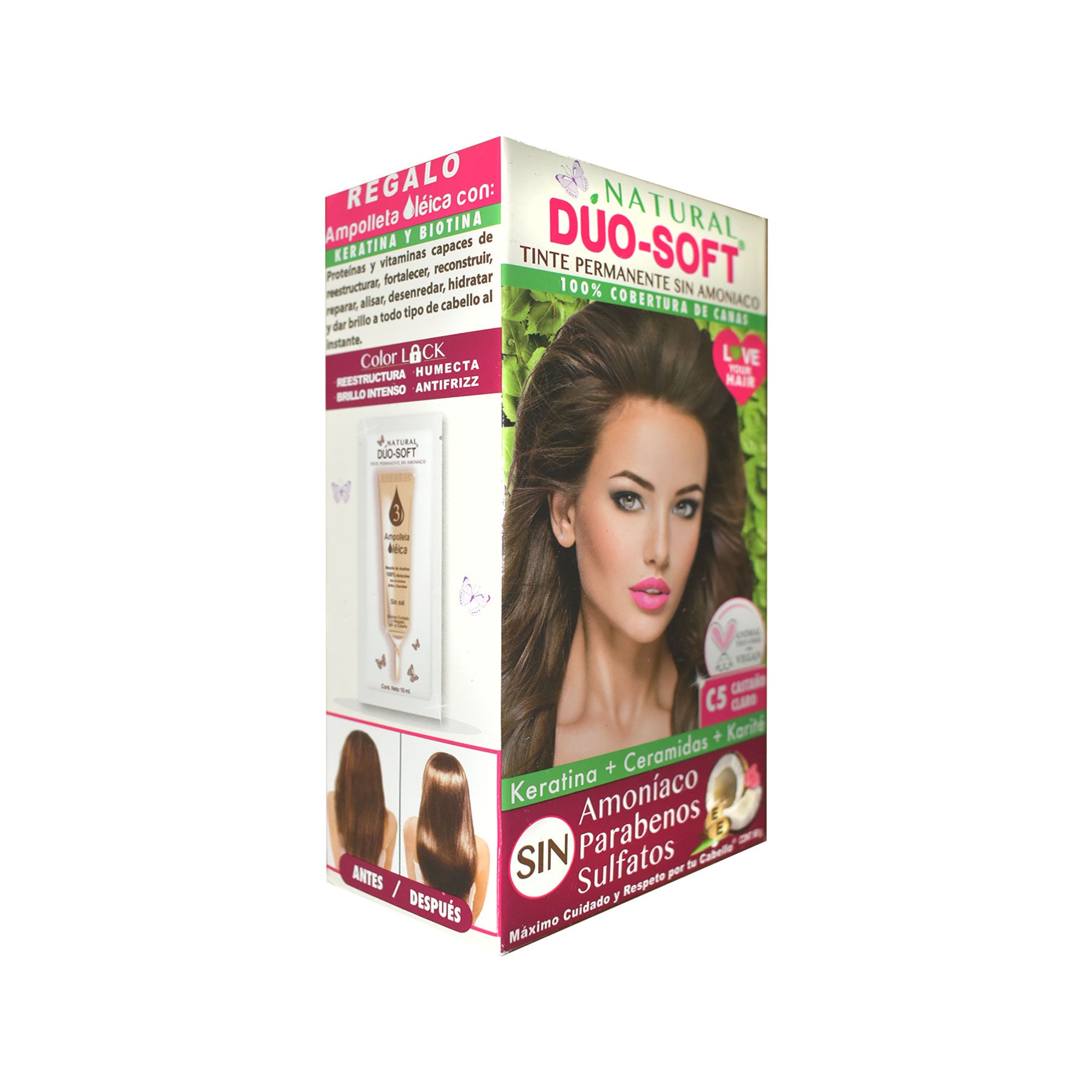 Tinte Castaño Claro C5 Duo Soft 60 gr