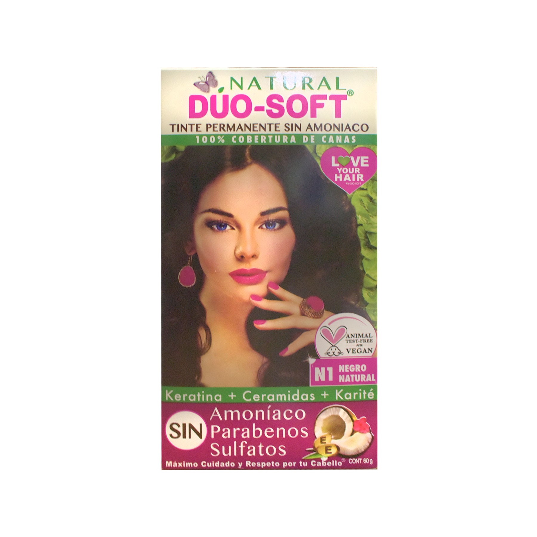 Tinte Negro N1 Duo Soft 60 gr