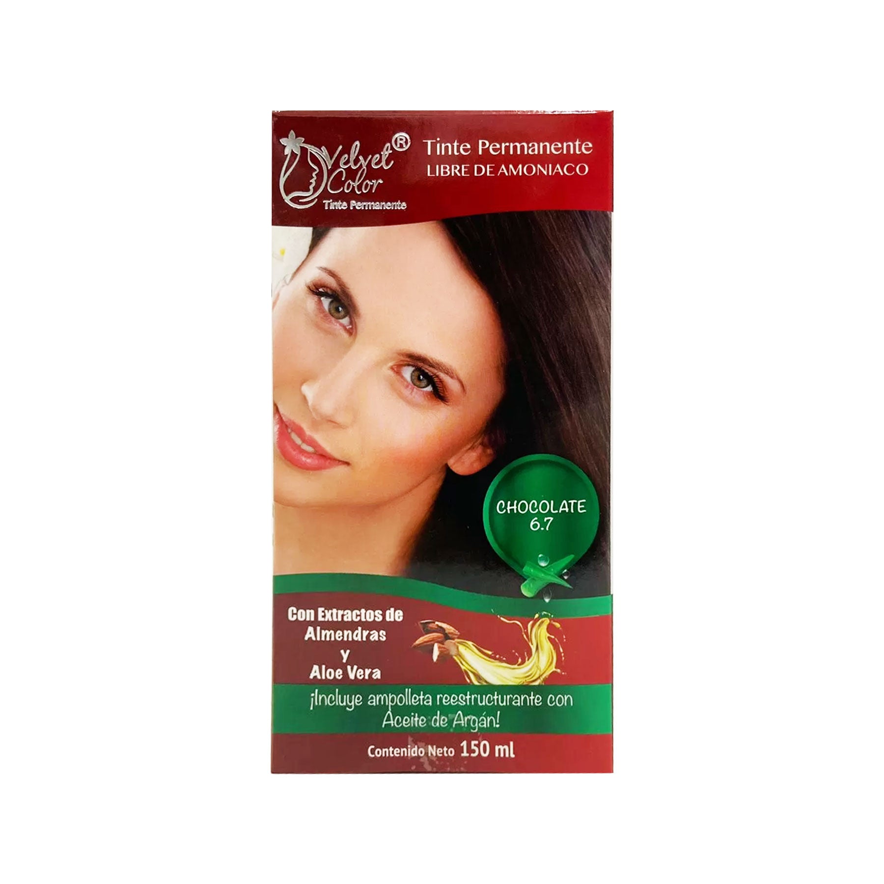 Tinte Permanente Chocolate 6.7 Velvet 150 ml