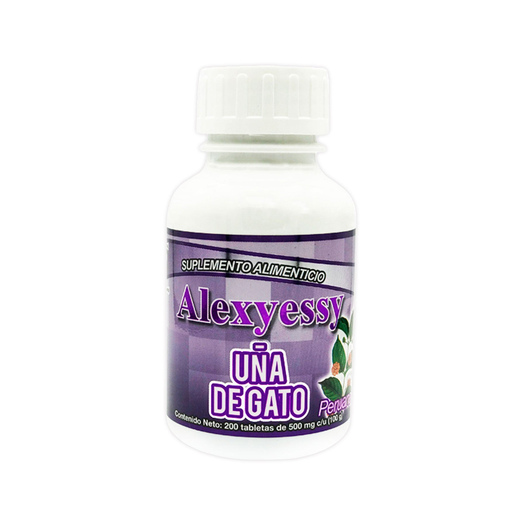 Uña de Gato Peruana Alexyessy 200 tabs