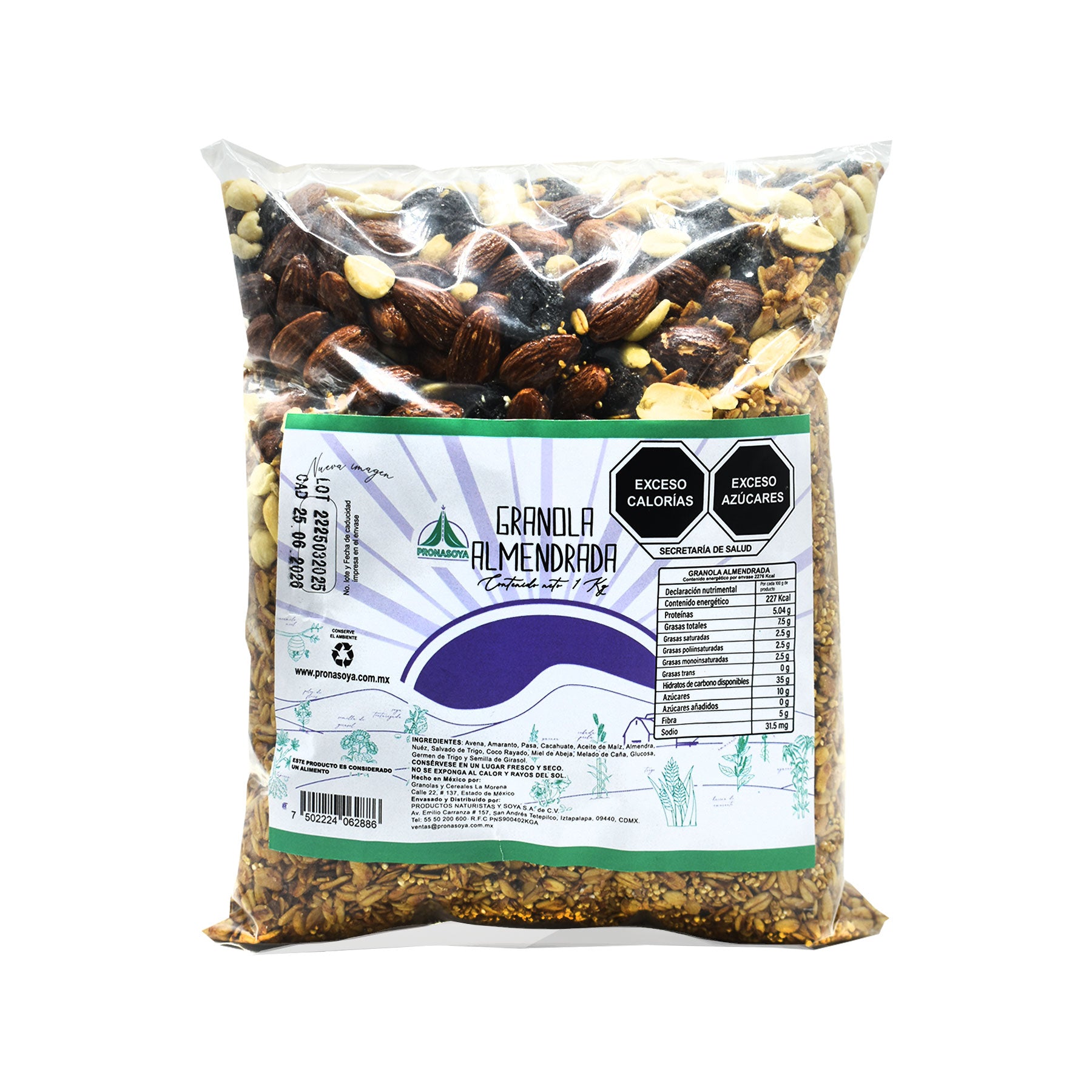 Granola Almendrada PRONASOYA 1 kg