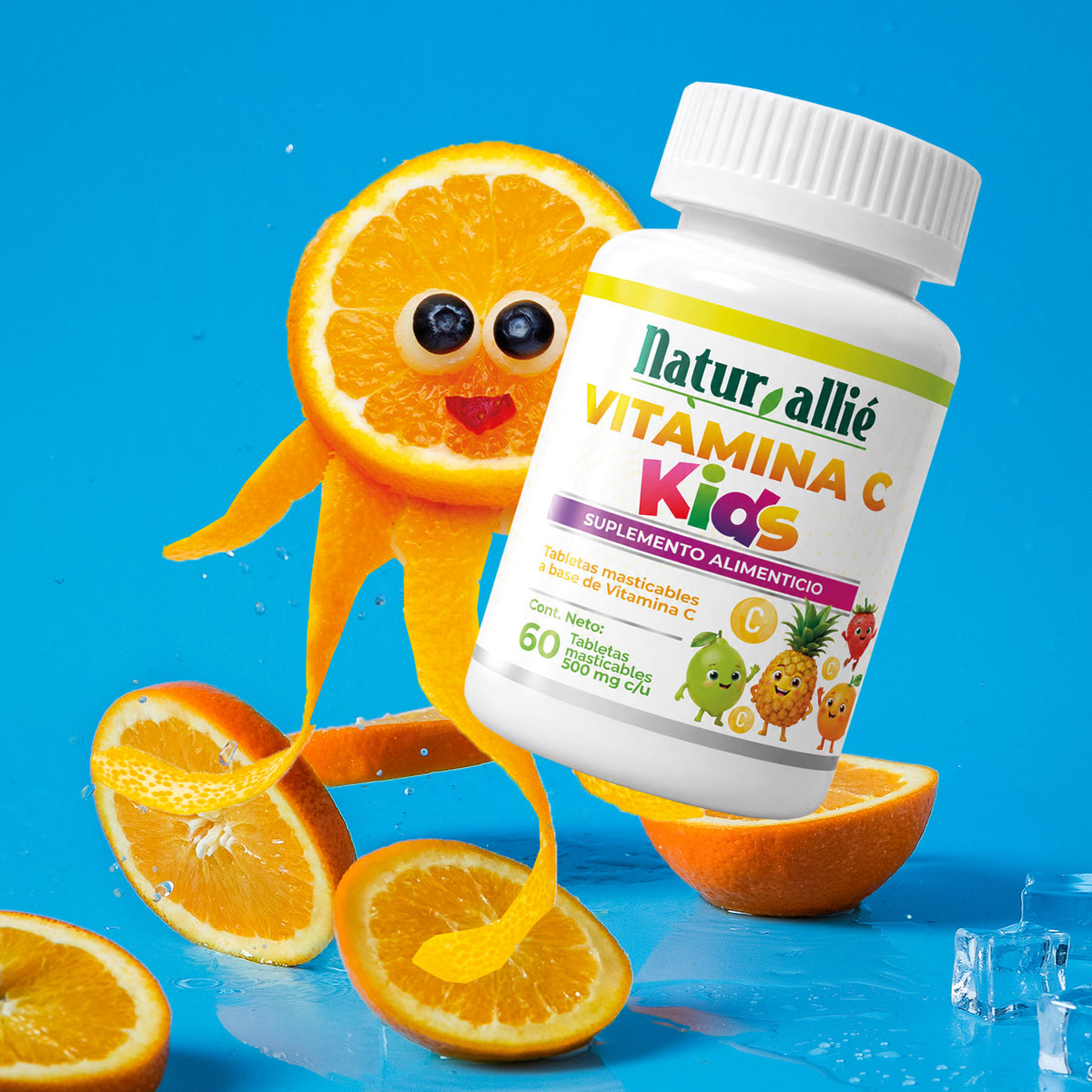 Vitamina C Kids Natur-Allié 60 caps