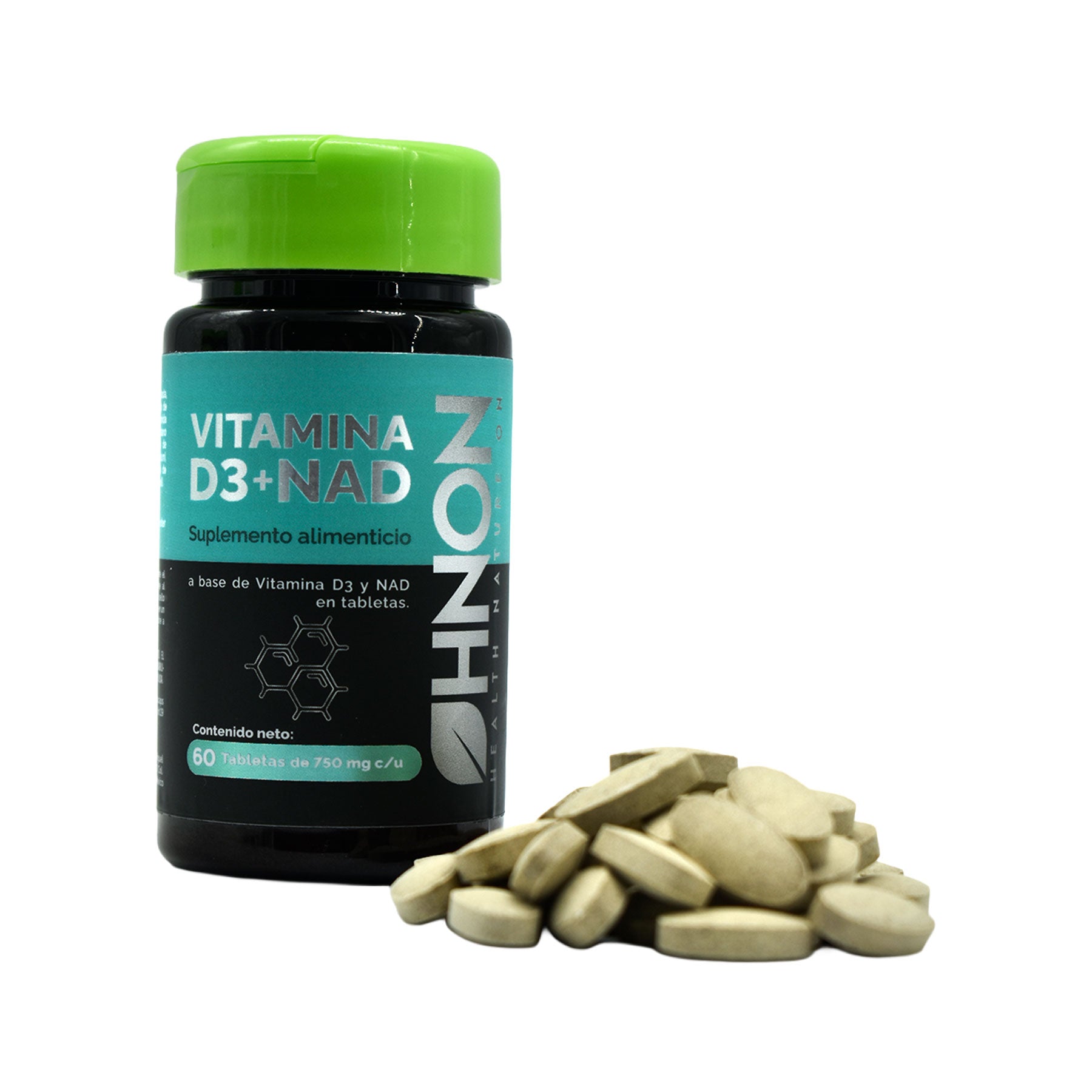 Vitamina D3 con NAD HNON 60 tabs