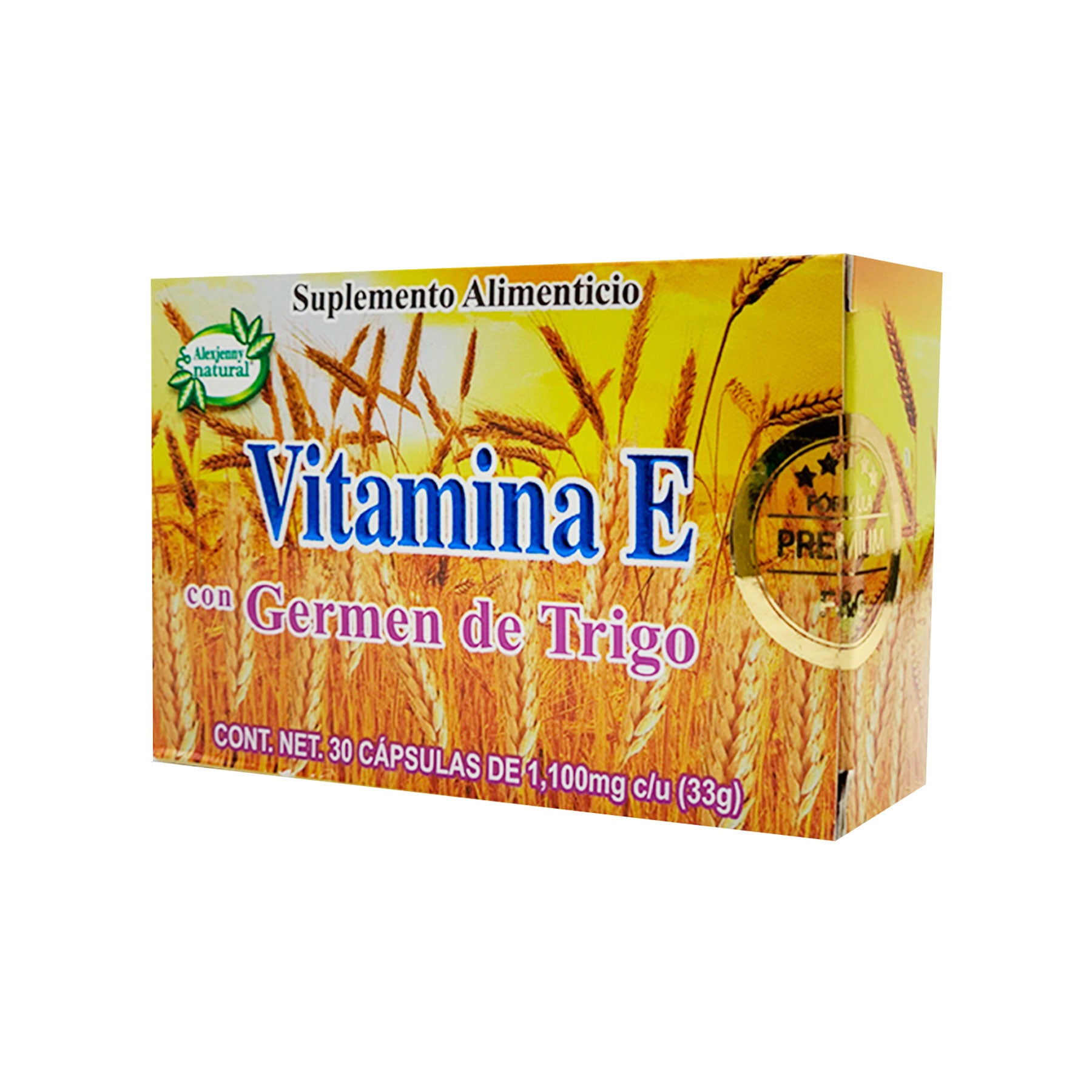 Vitamina E con Germen Alexjenny 30 caps