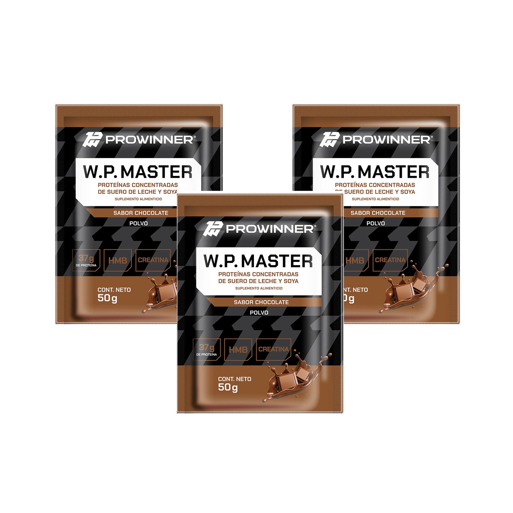 WP Master Sabor Chocolate Prowinner 20 sobres