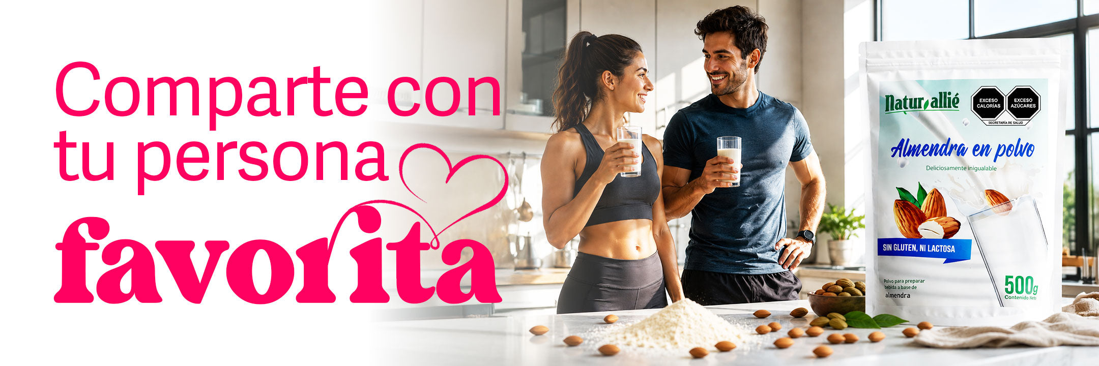 Bebida de Almendra Natur-Allié: Una deliciosa forma de cuidarte todos los días.