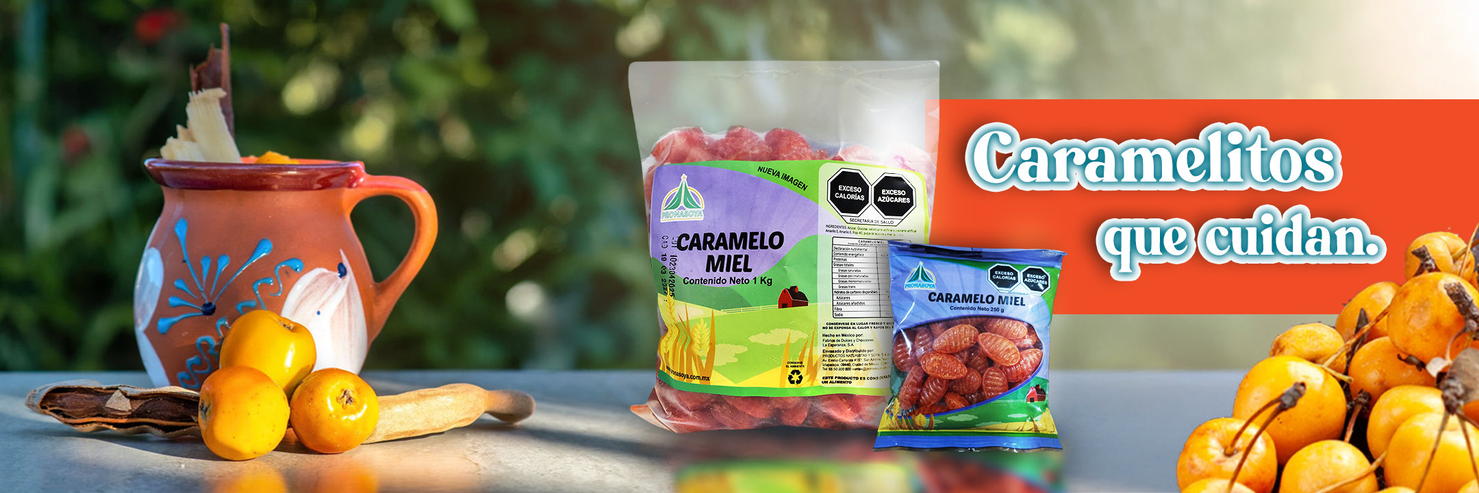 Caramelo Miel: el dulce que te cuida y te consiente.